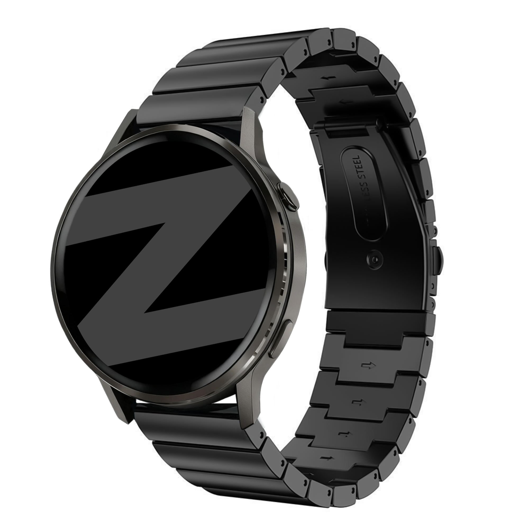 Bandz Correa acero 'One Bead' Garmin Venu SQ 2 (negro)