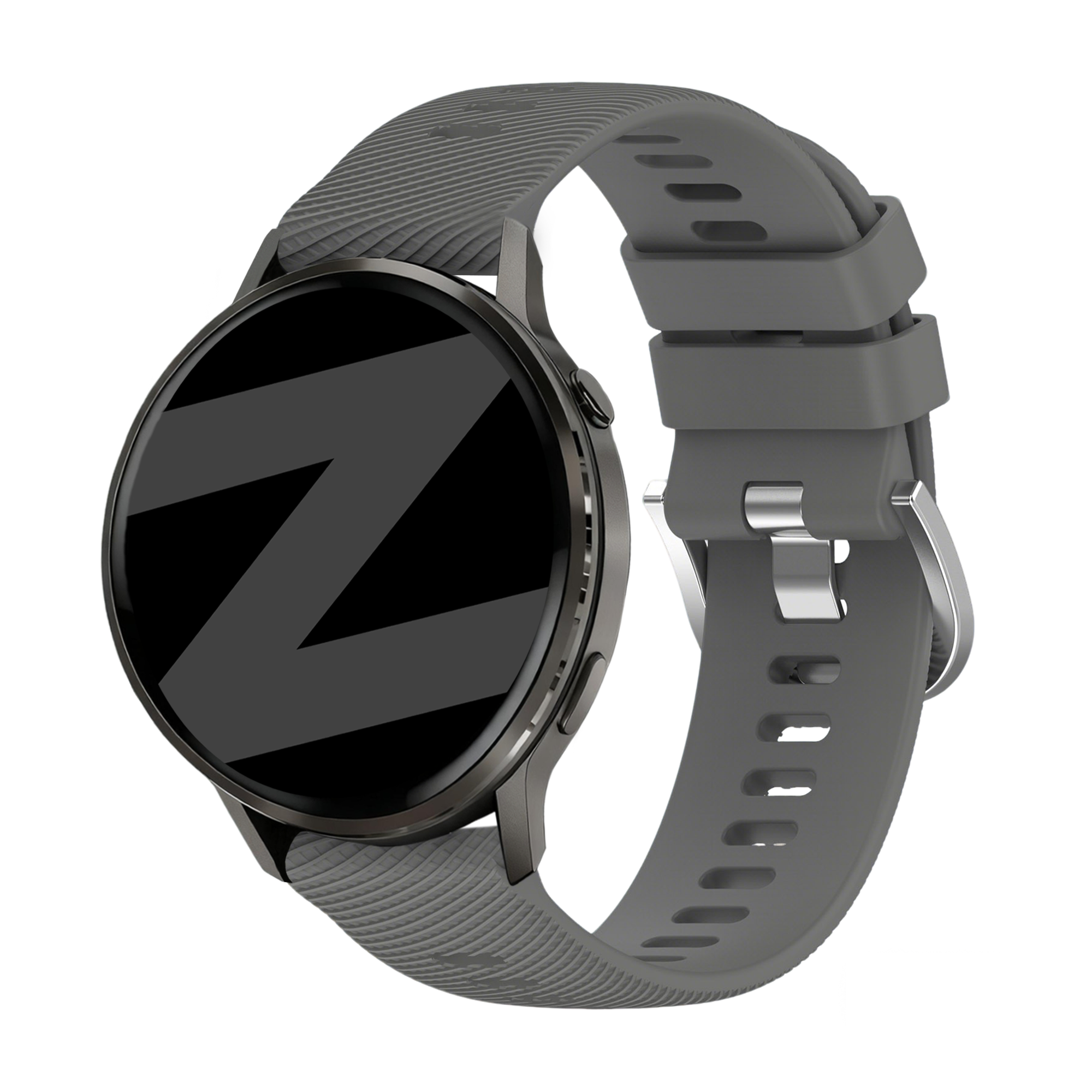 Bandz Correa silicona 'Deluxe' Garmin Venu 4 - 41mm (gris oscuro)