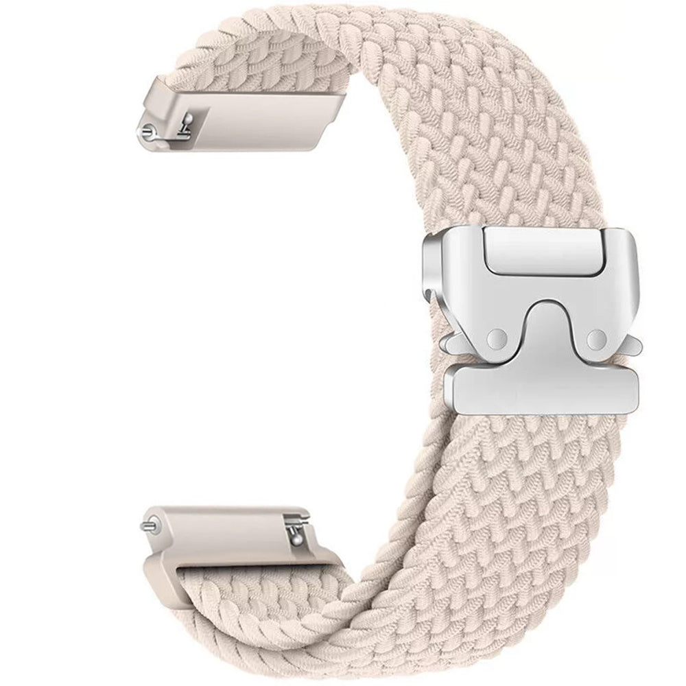 Garmin Vivomove Luxe Braided Strap with P-Buckle (Starlight)
