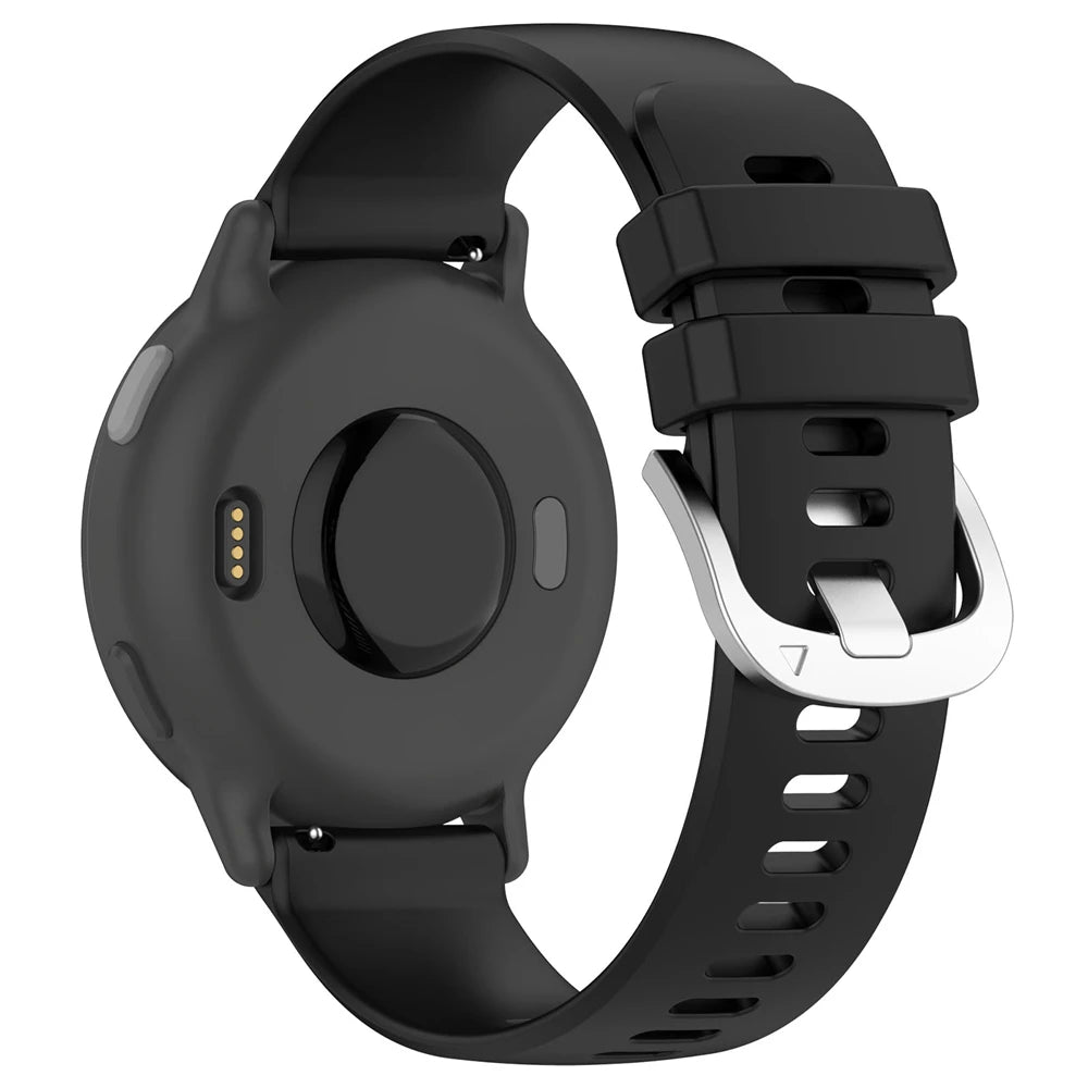 Correa silicona clásica Garmin Vivoactive 6 (negra)