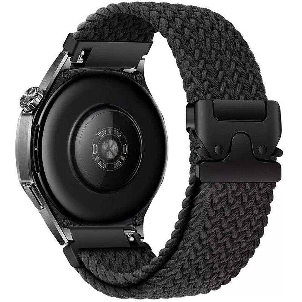 Correa trenzada Samsung Galaxy Watch 4 - 44mm con hebilla P (negra)
