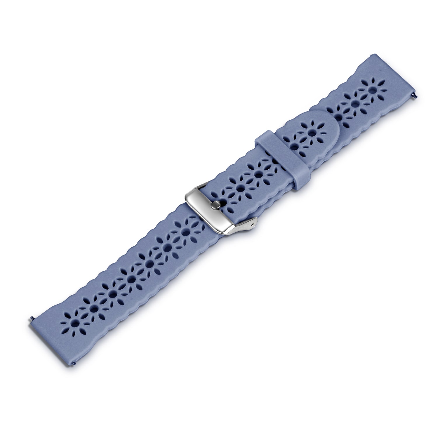 Withings Steel HR - 40mm Patterned Silicone Strap (Lavender Grey)