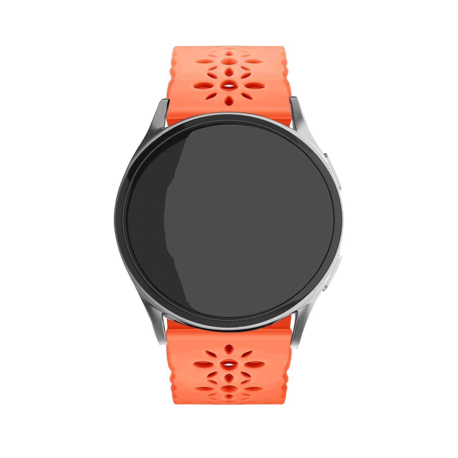 Withings Steel HR Sport Patterned Silicone Strap (Orange)