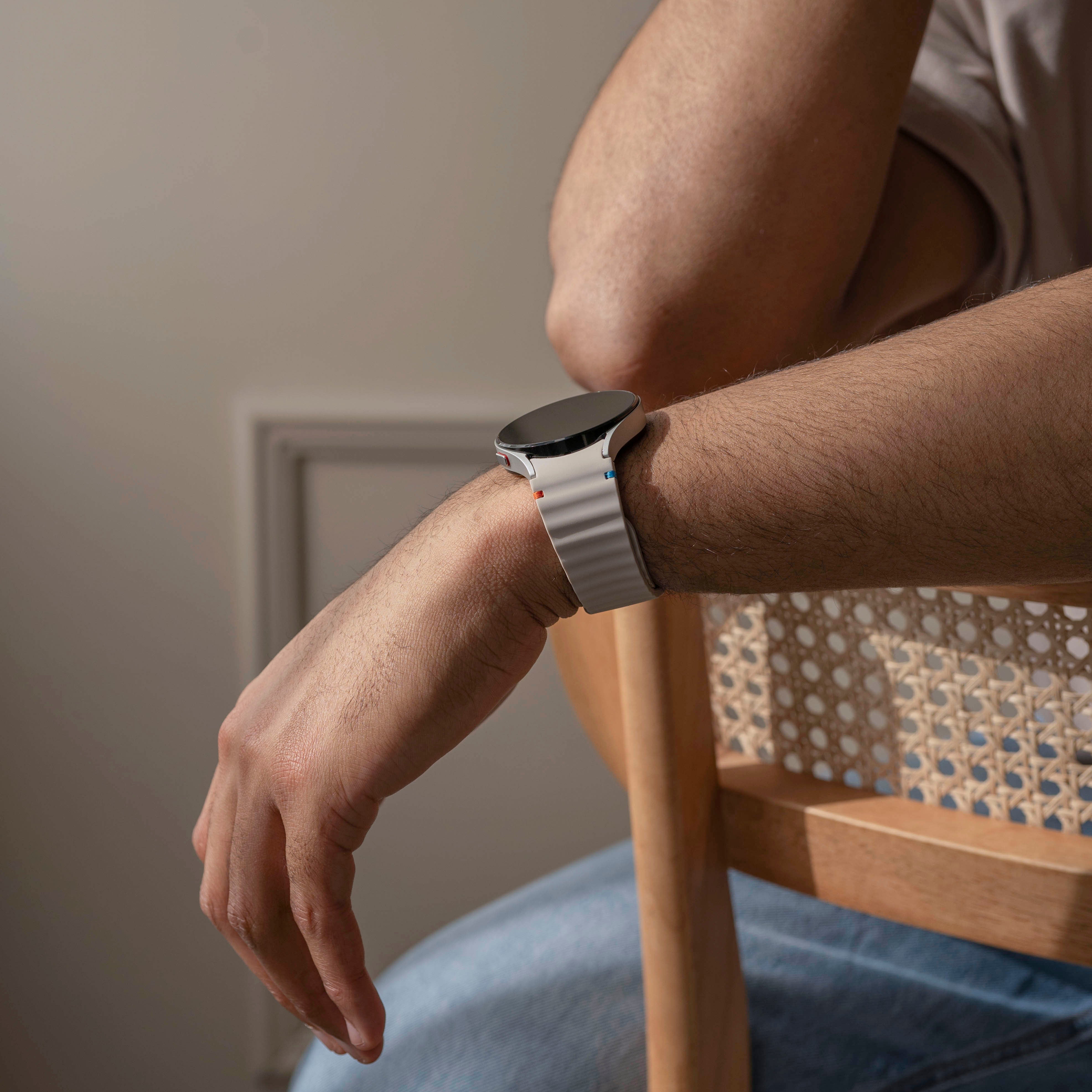 Correa Wave Samsung Galaxy Watch 6 - 40mm (blanco estrella)