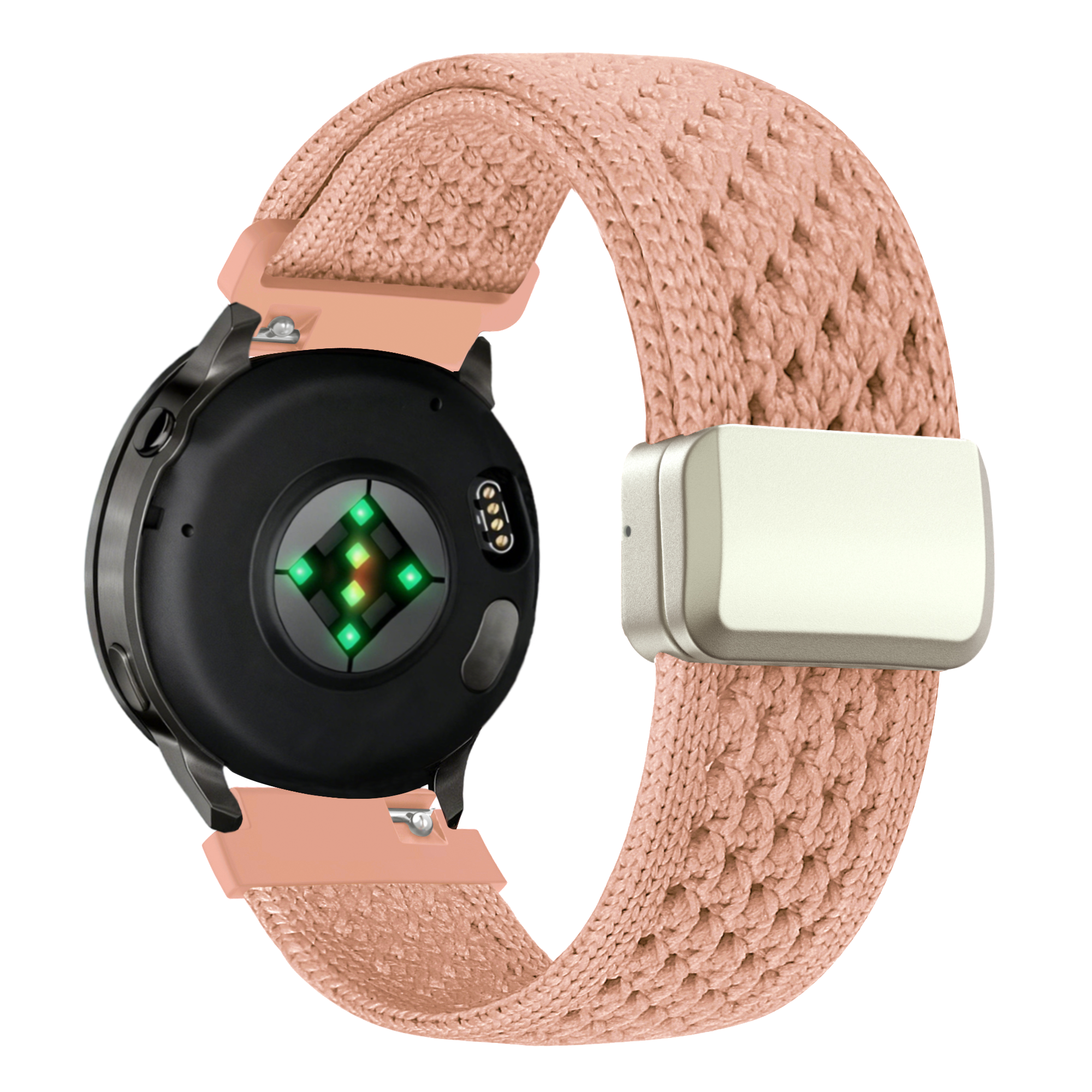Bandz Garmin Approach S40 Vintage Nylon Strap (Antique Pink)