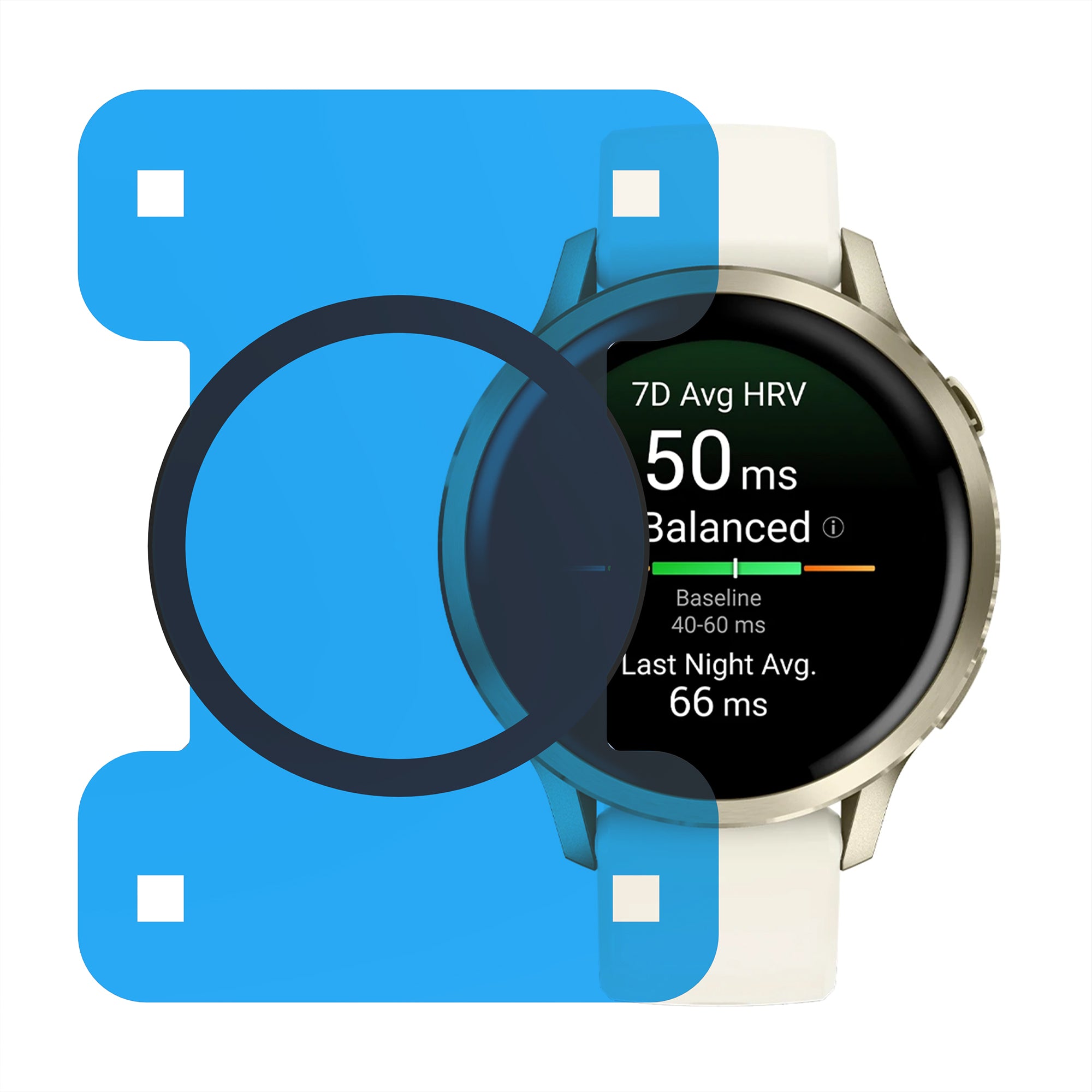 Protector de pantalla con herramienta One-Click- Garmin Venu 4 - 41mm