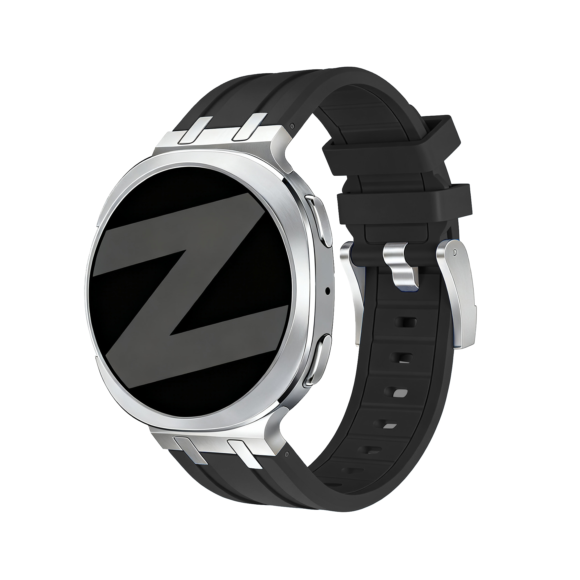Bandz Correa silicona 'Luxe Liquid' Samsung Galaxy Watch 8 - 44mm (negro)
