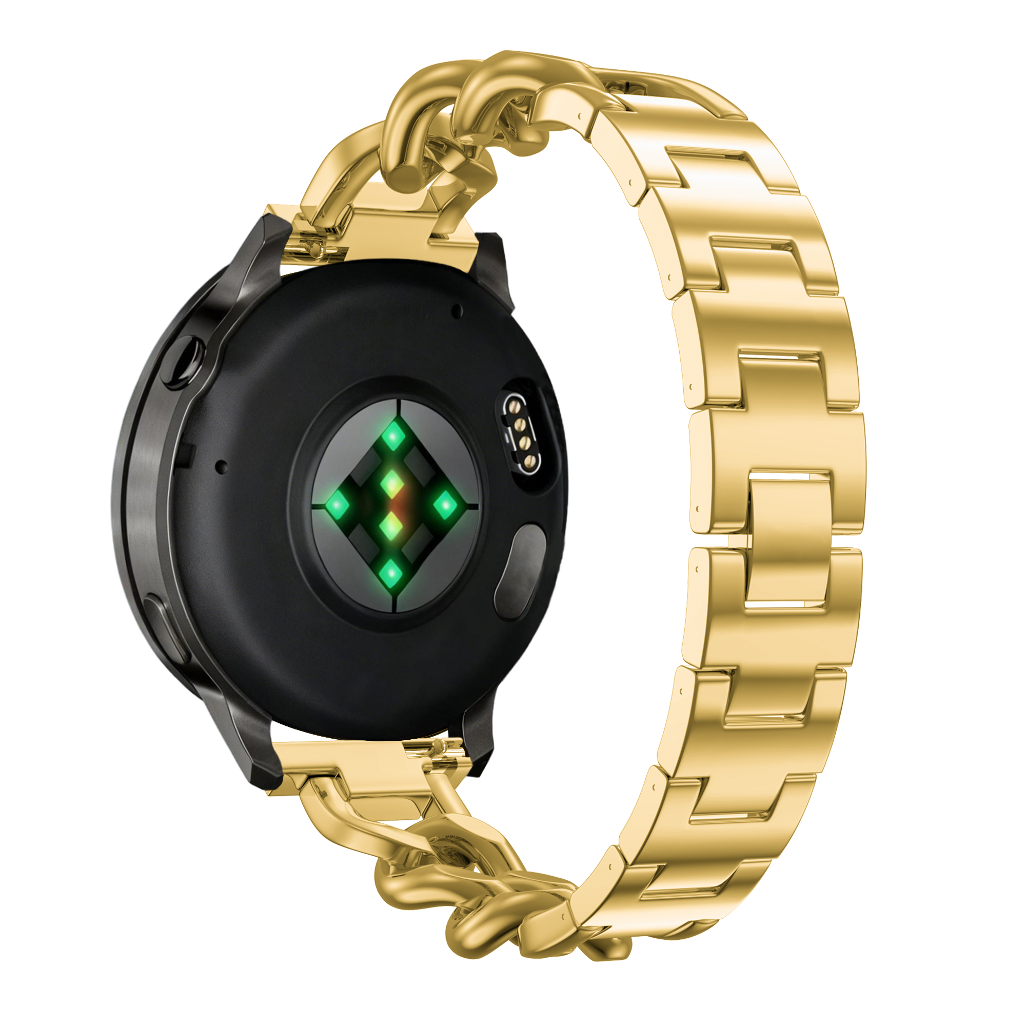 Bandz Correa métalicas 'Chains' Garmin Forerunner 570 - 42mm (dorado)