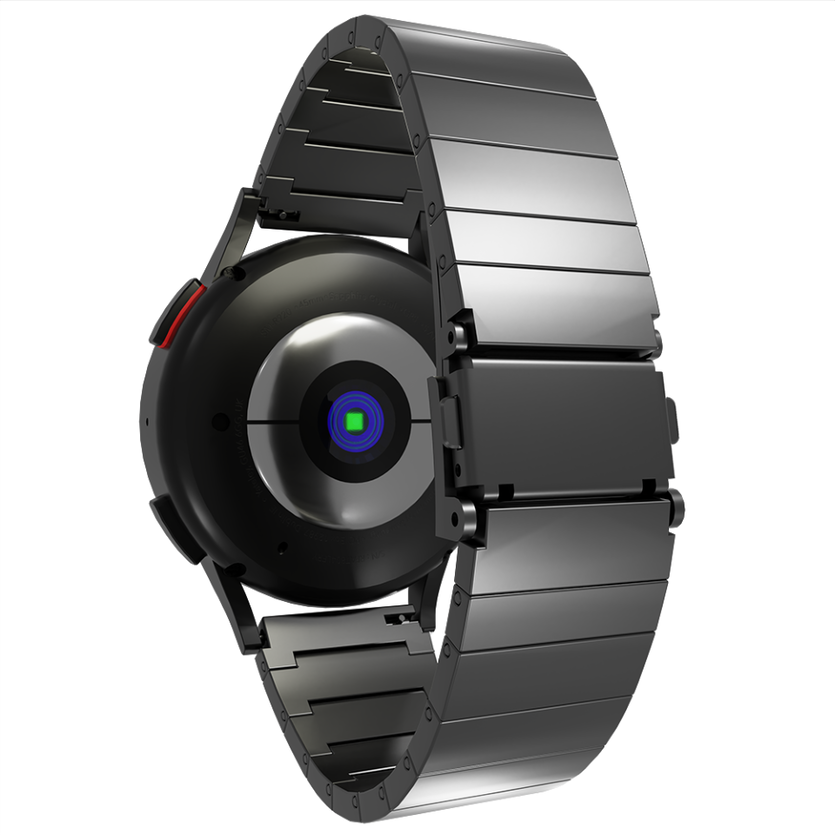 Correa titanio de lujo CMF Watch Pro 3 (negro)