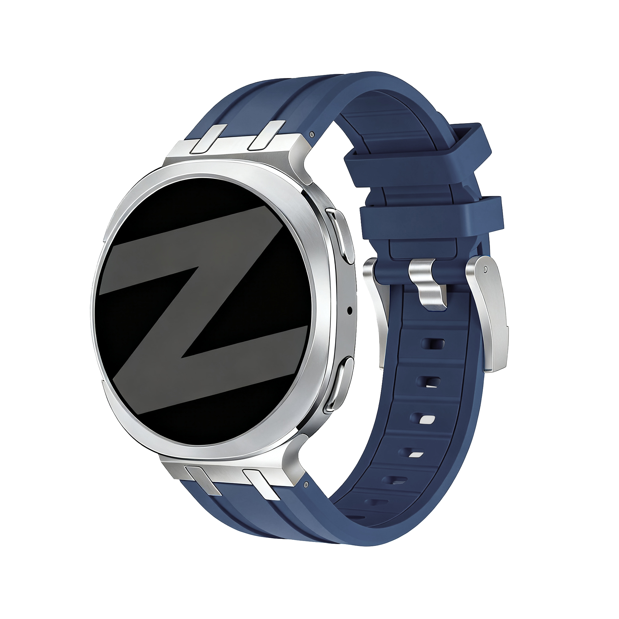 Bandz Correa silicona 'Luxe Liquid' Samsung Galaxy Watch 8 - 44mm (azul oscuro)