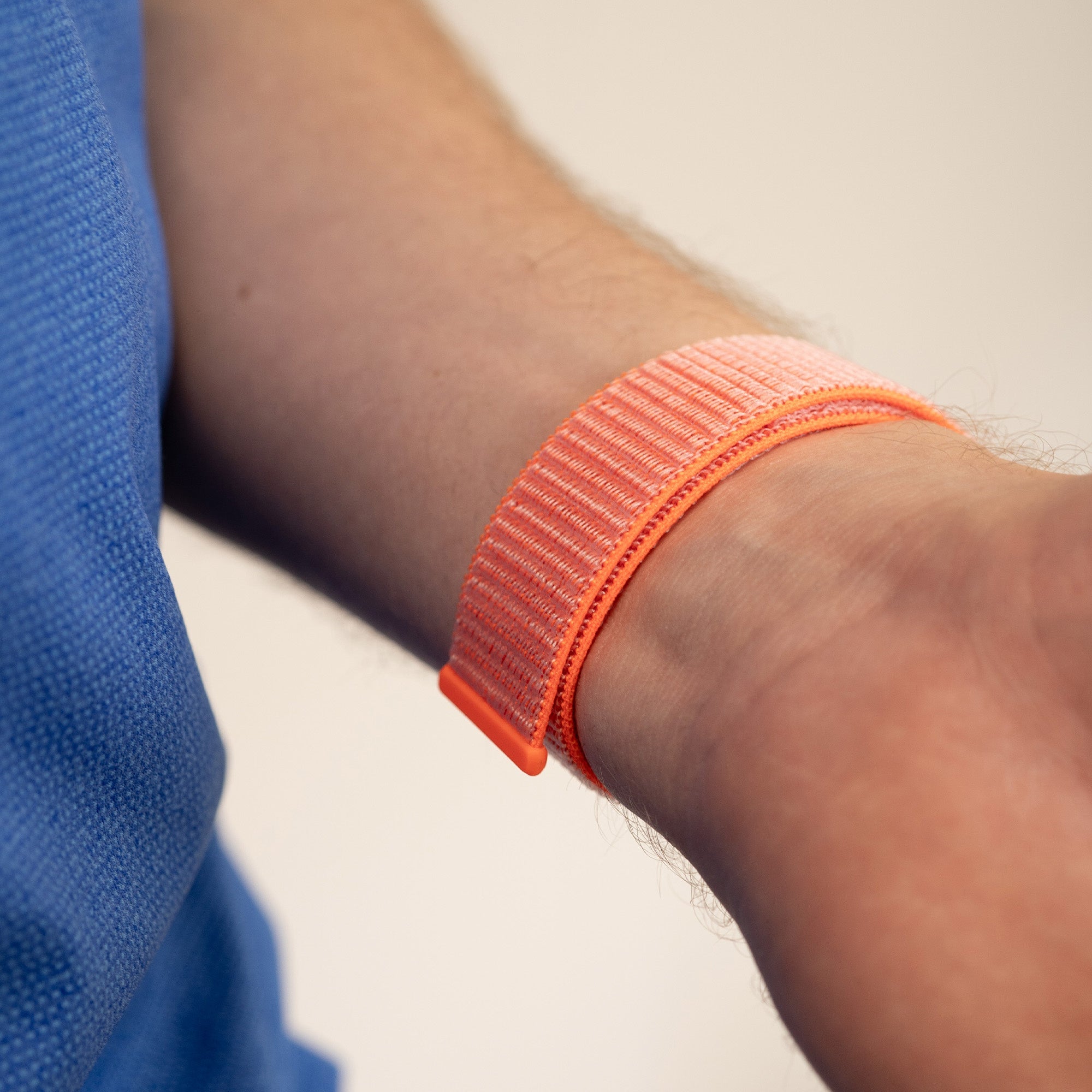 Correa nylon Suunto Race 2 (naranja/rojo)