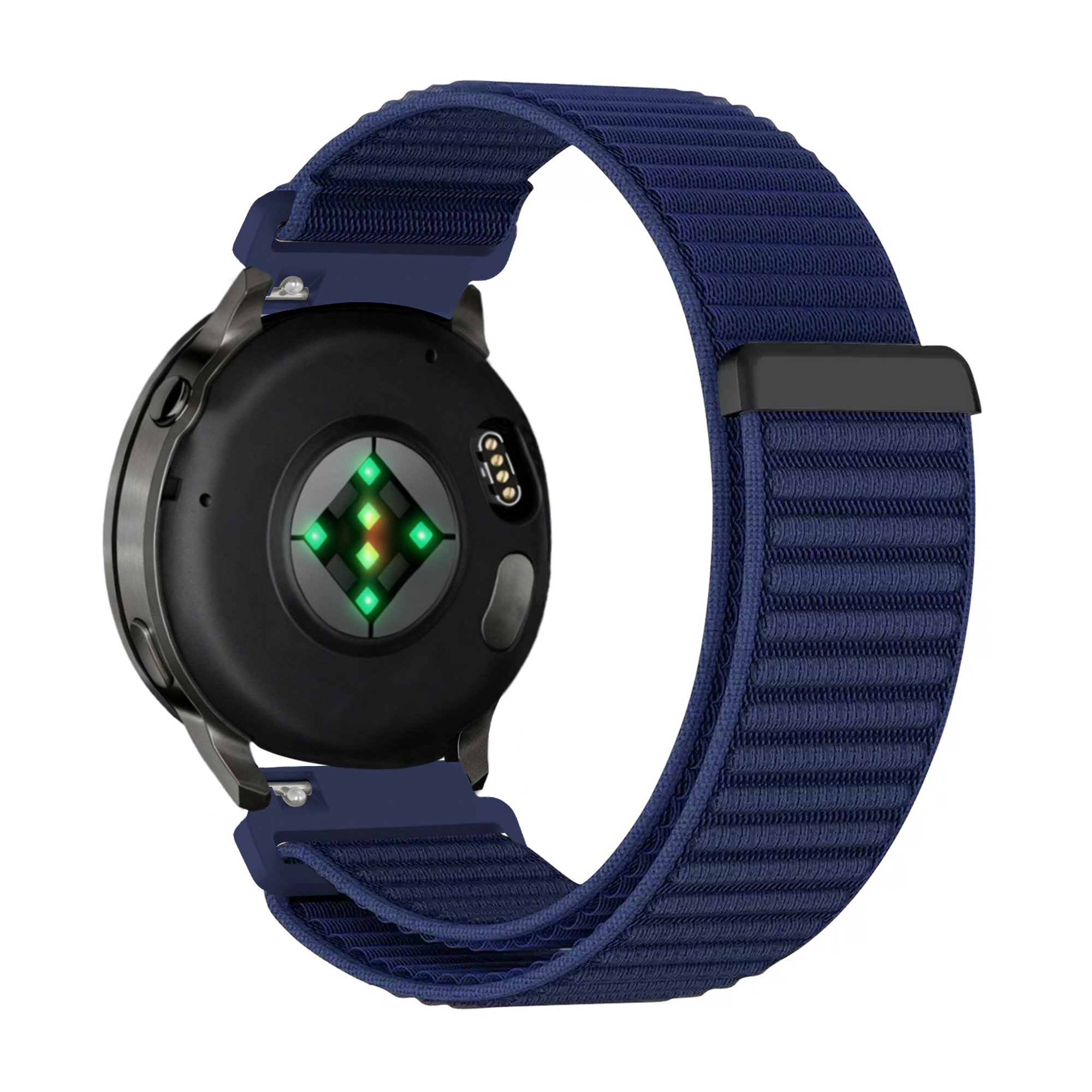 Bandz Correa nylon 'Wave' Garmin Venu 4 - 45mm (azul oscuro)