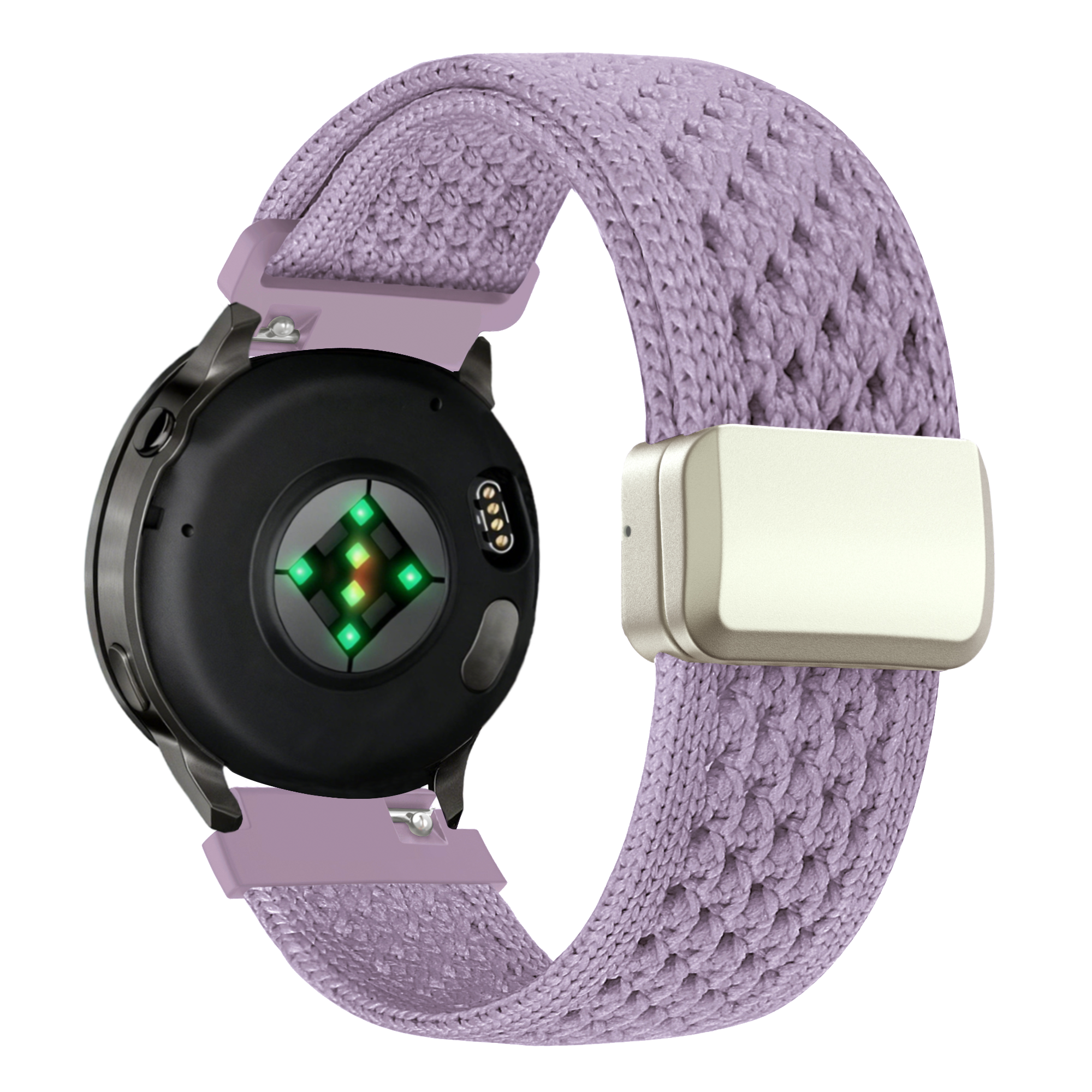 Bandz Correa nylon Vintage Garmin Approach J1 (morado claro)