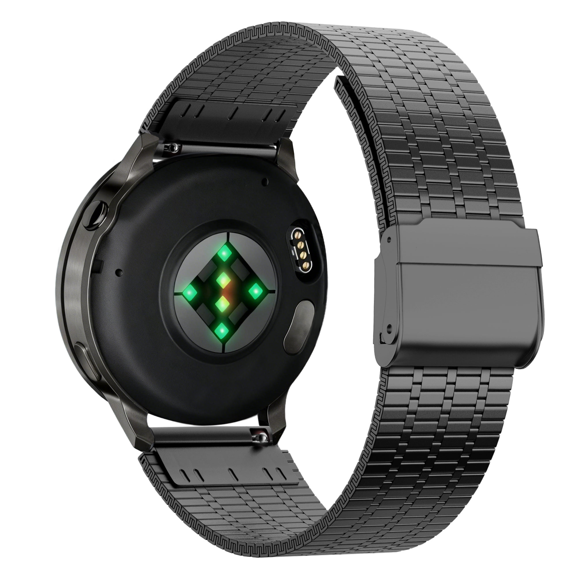 Bandz Correa acero ajustable Garmin Bounce 2 (negro)