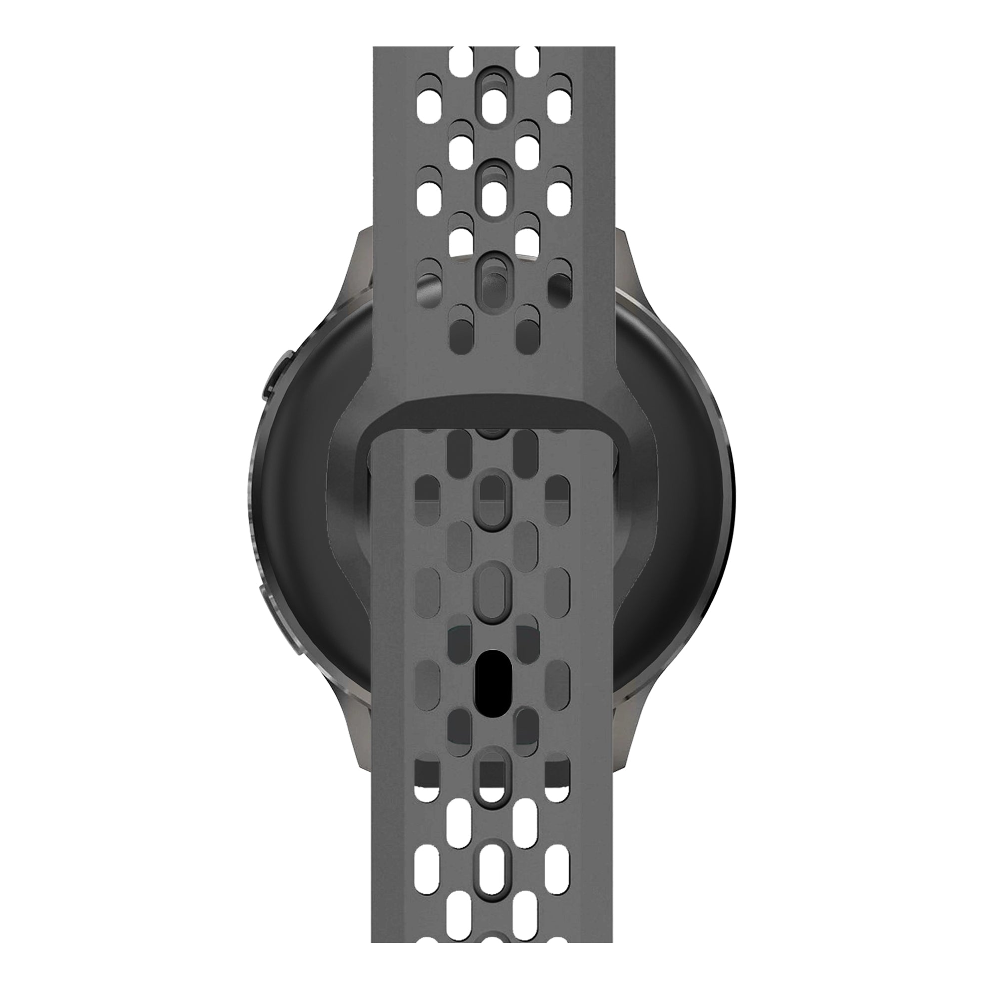 Bandz Garmin Forerunner 570 - 47mm Silicone Strap 'Air' (Dark Grey)