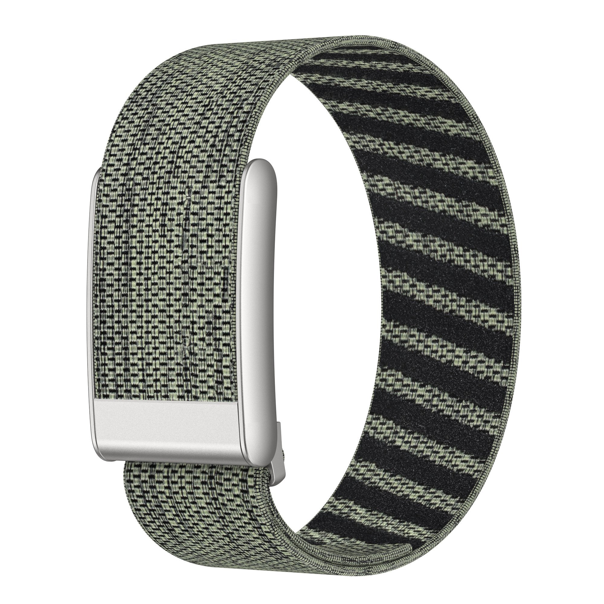 Correa nylon compatible con Whoop 4.0 (gris-verde)