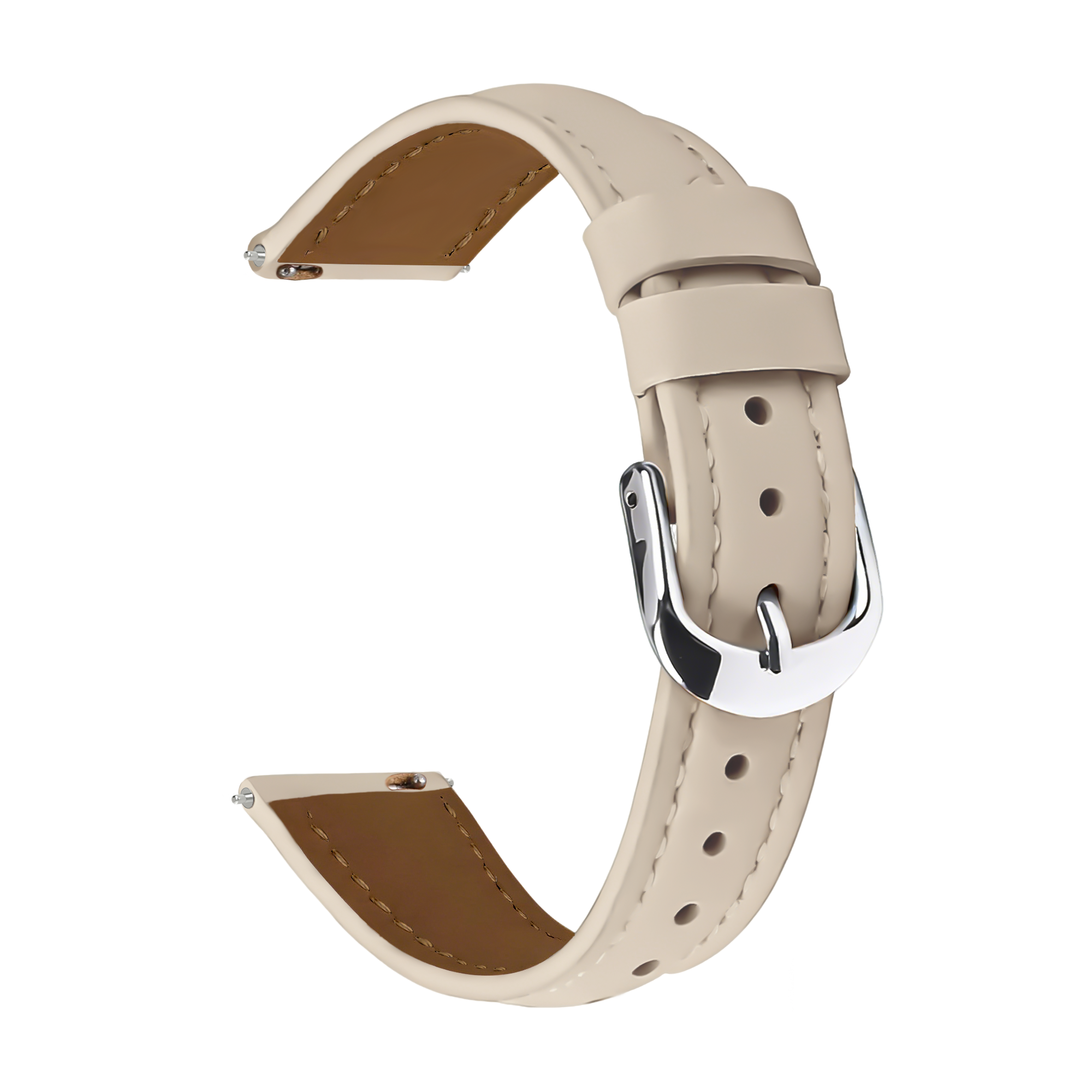 Correa cuero 'ajuste fino' Samsung Galaxy Watch 7 - 40mm (beige)