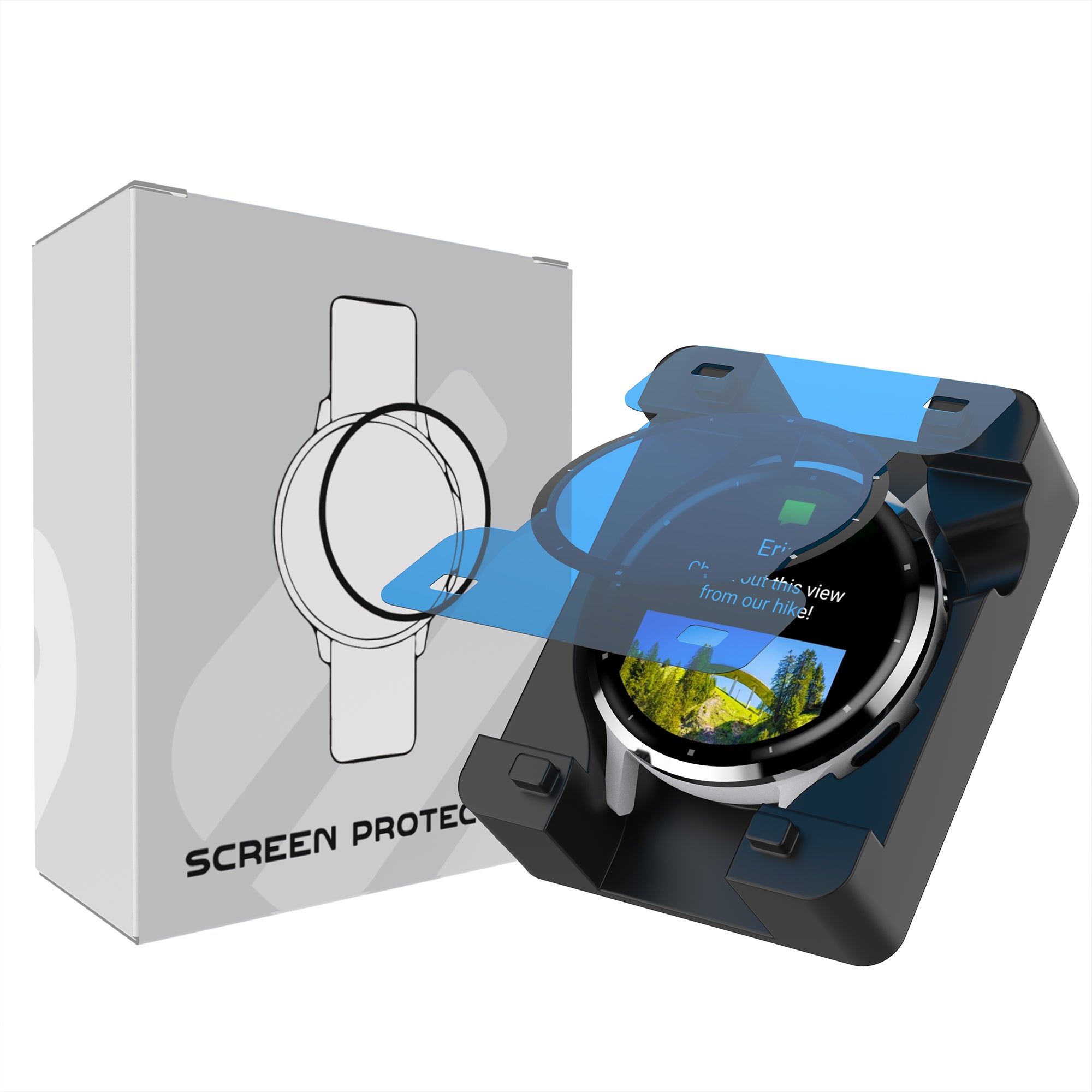 Protector de pantalla con herramienta One-Click- Garmin Venu 3