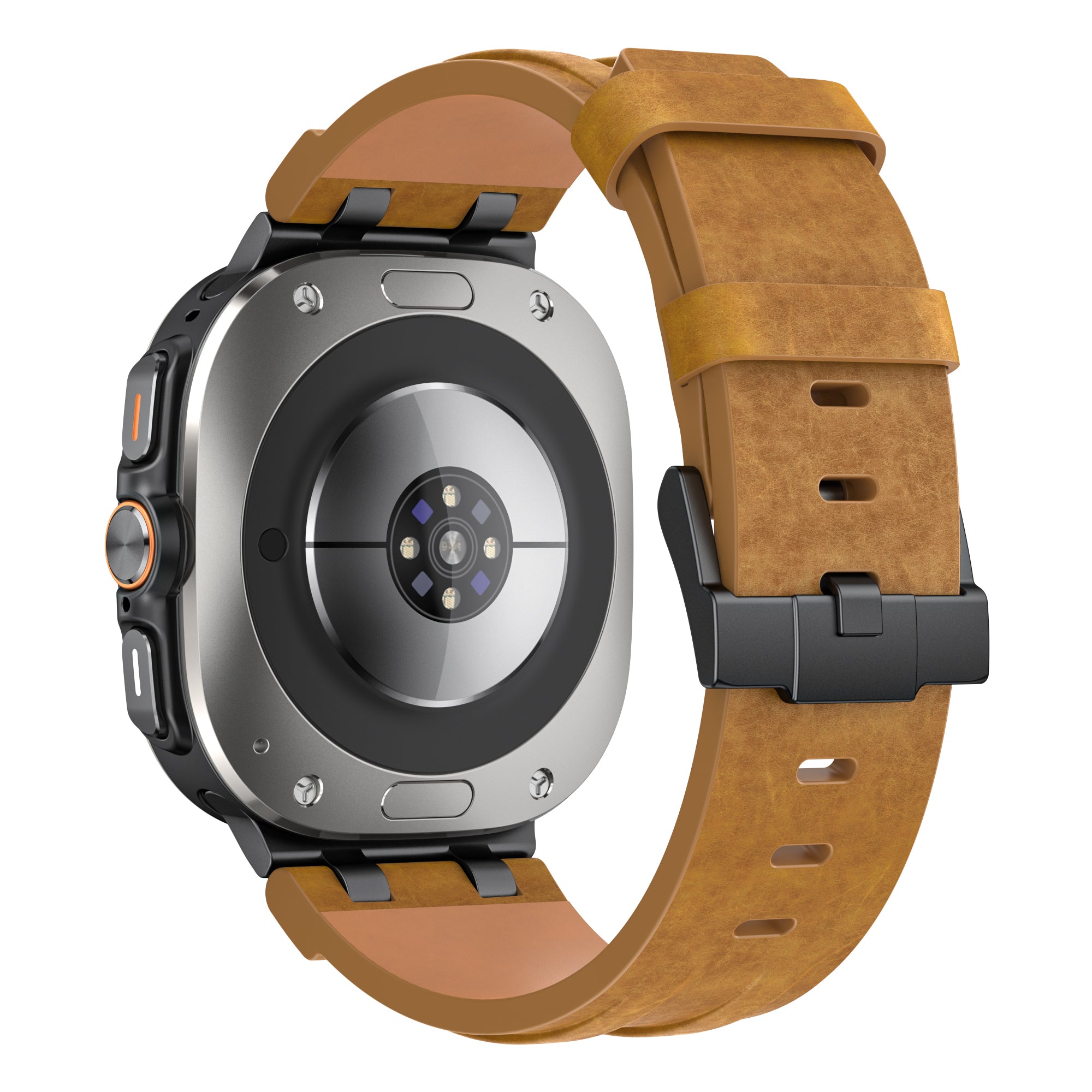 Correa cuero sólida Samsung Galaxy Watch Ultra (marrón)