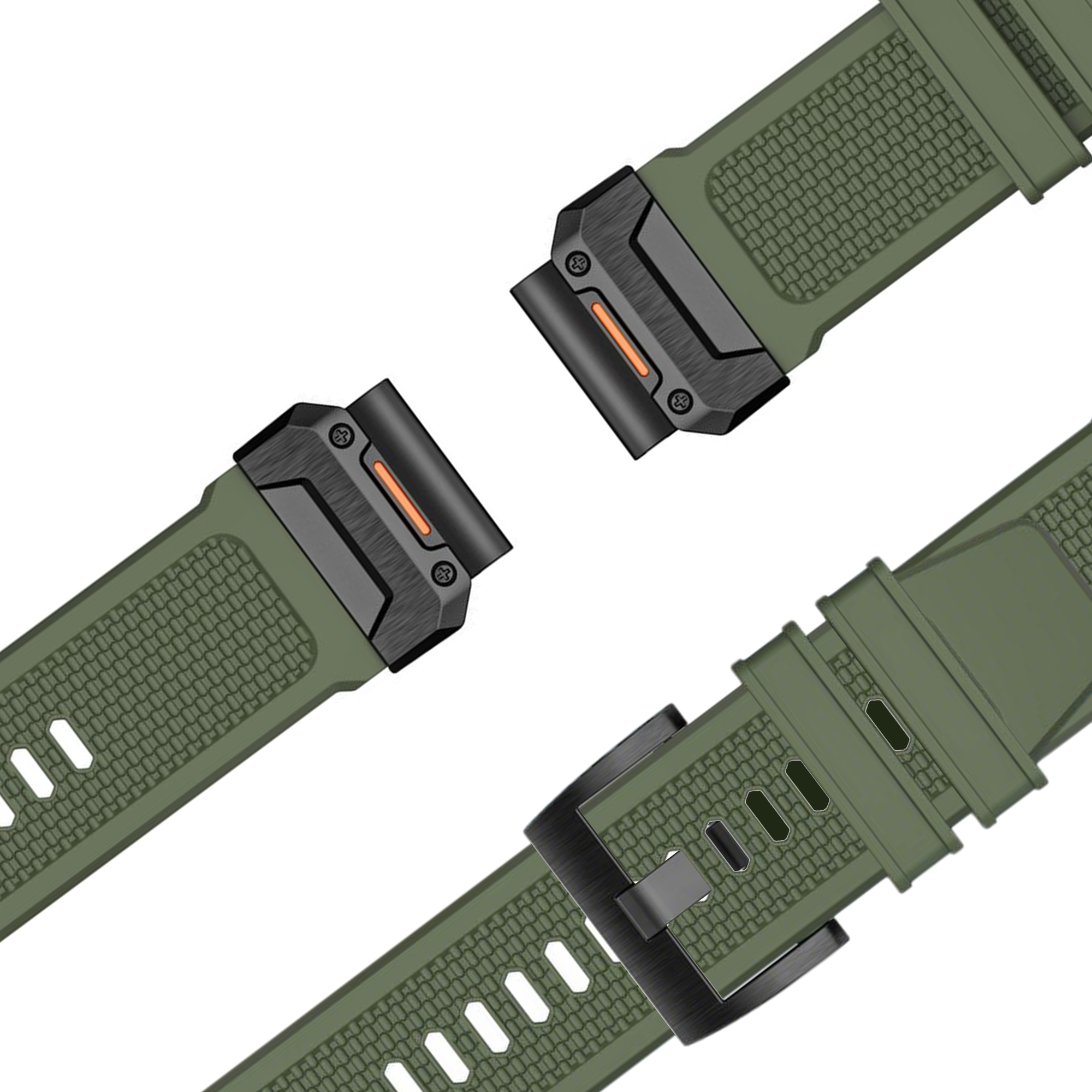 Bandz Correa silicona 'Explorer' Garmin Descent G1 (verde)