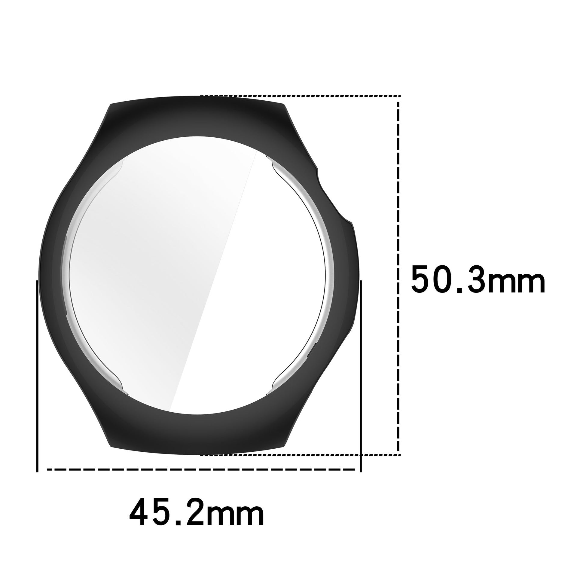 Huawei Watch 5 - 42mm TPU Case (Light Gold)