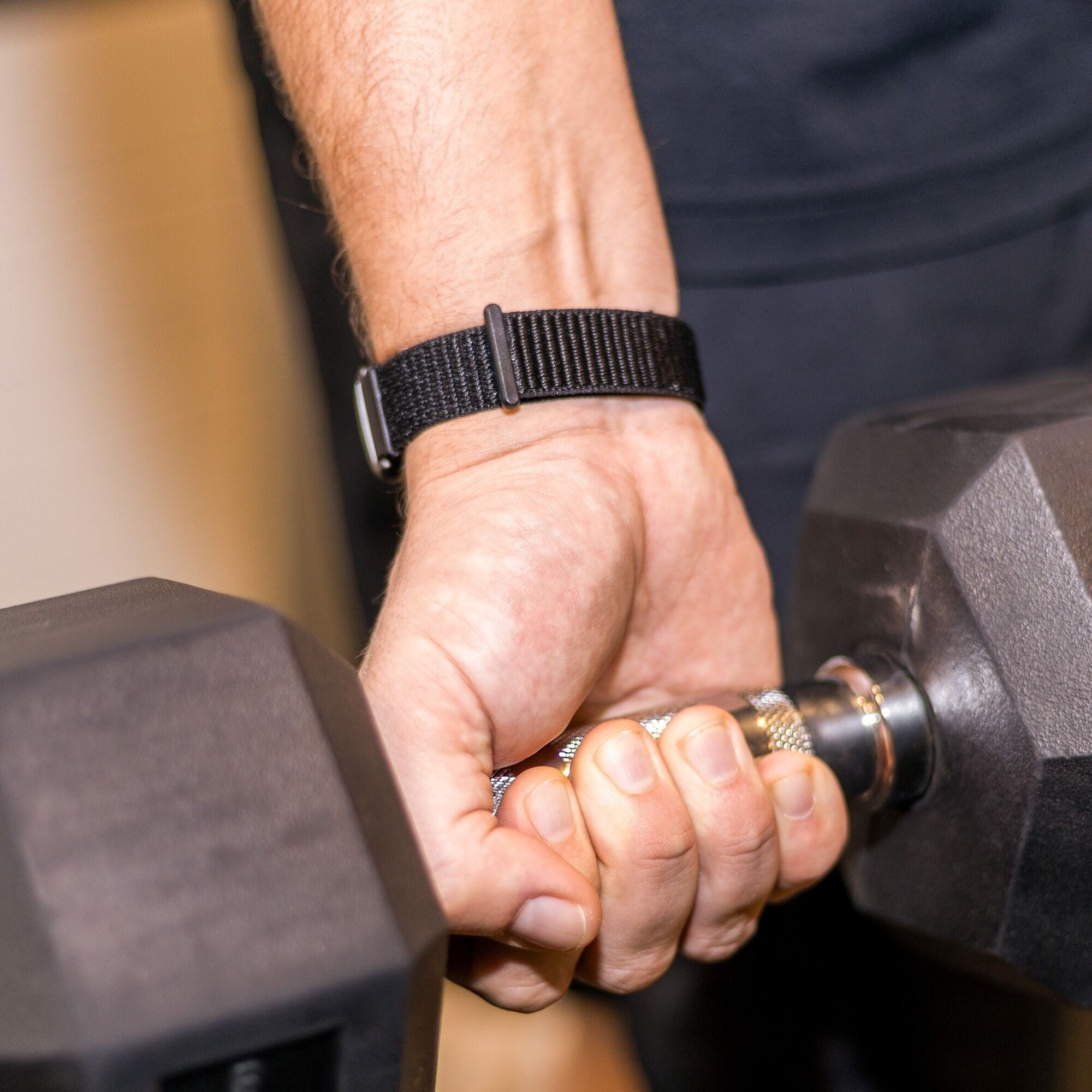 Correa nylon Fitbit Charge 6 (negro)