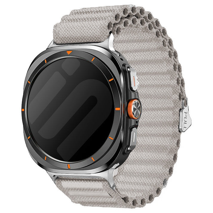 Correa nylon Outdoor Samsung Galaxy Watch Ultra (blanco)