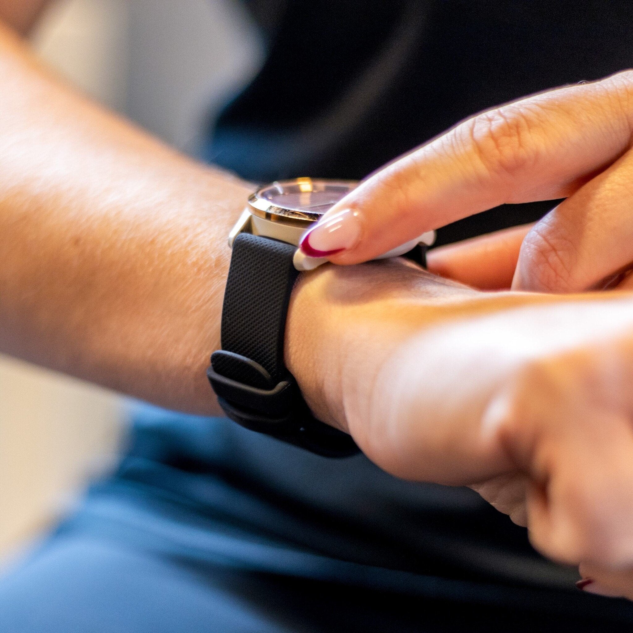 Correa silicona Garmin Vivoactive 3s - 39mm - negro