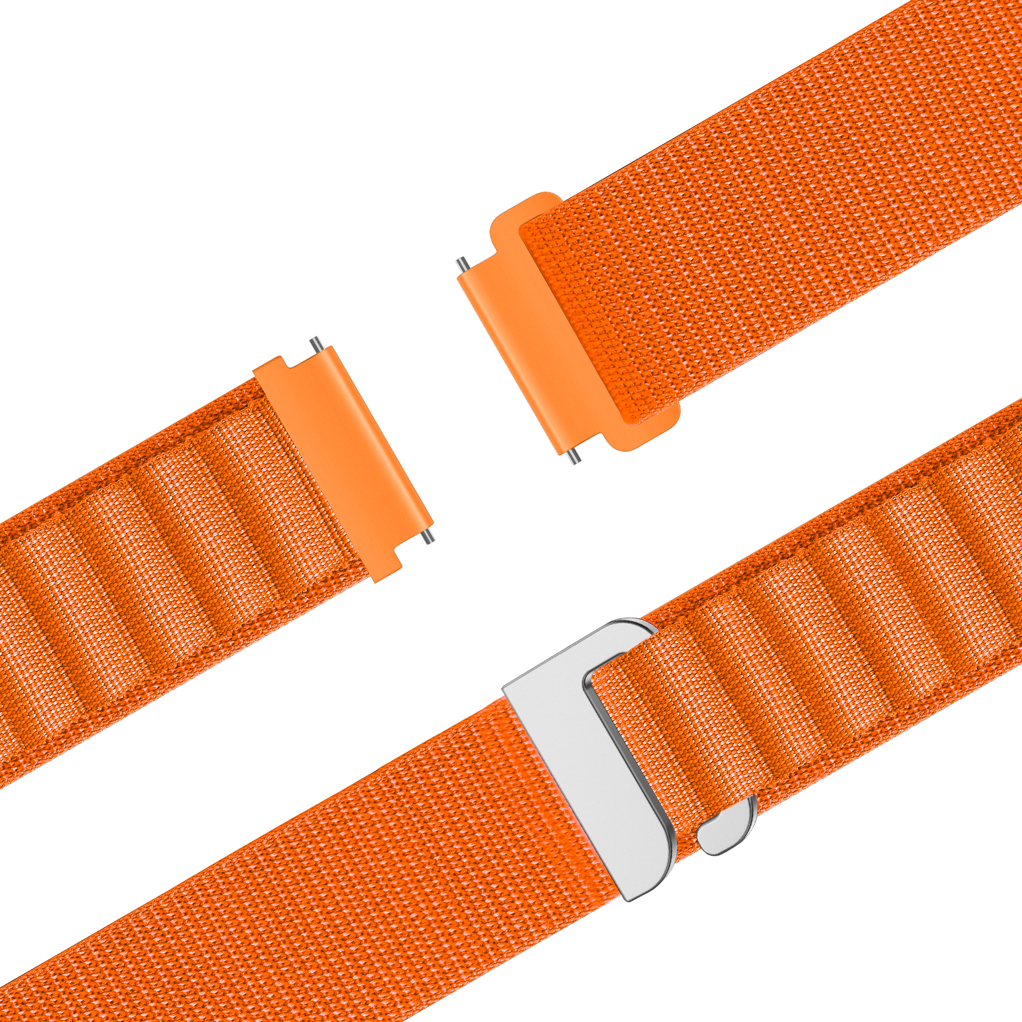 Bandz Garmin Venu 2 Alpine Nylon Strap (Orange)