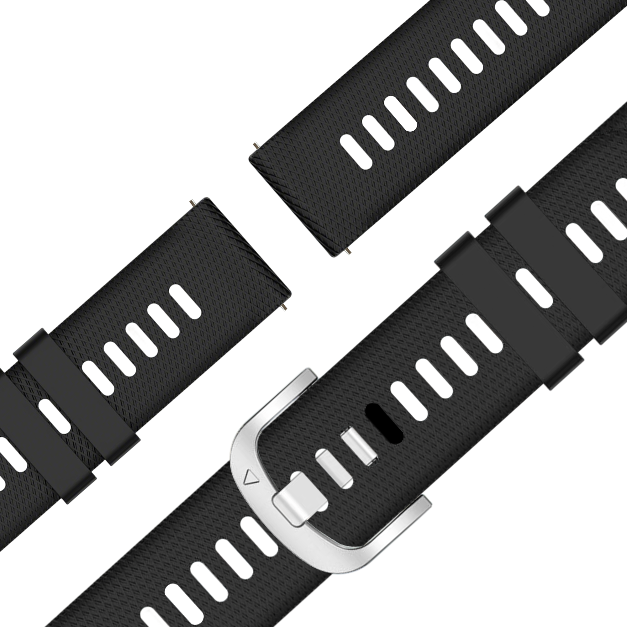Bandz Garmin Venu 4 - 41mm Silicone Strap 'Deluxe' (Black)