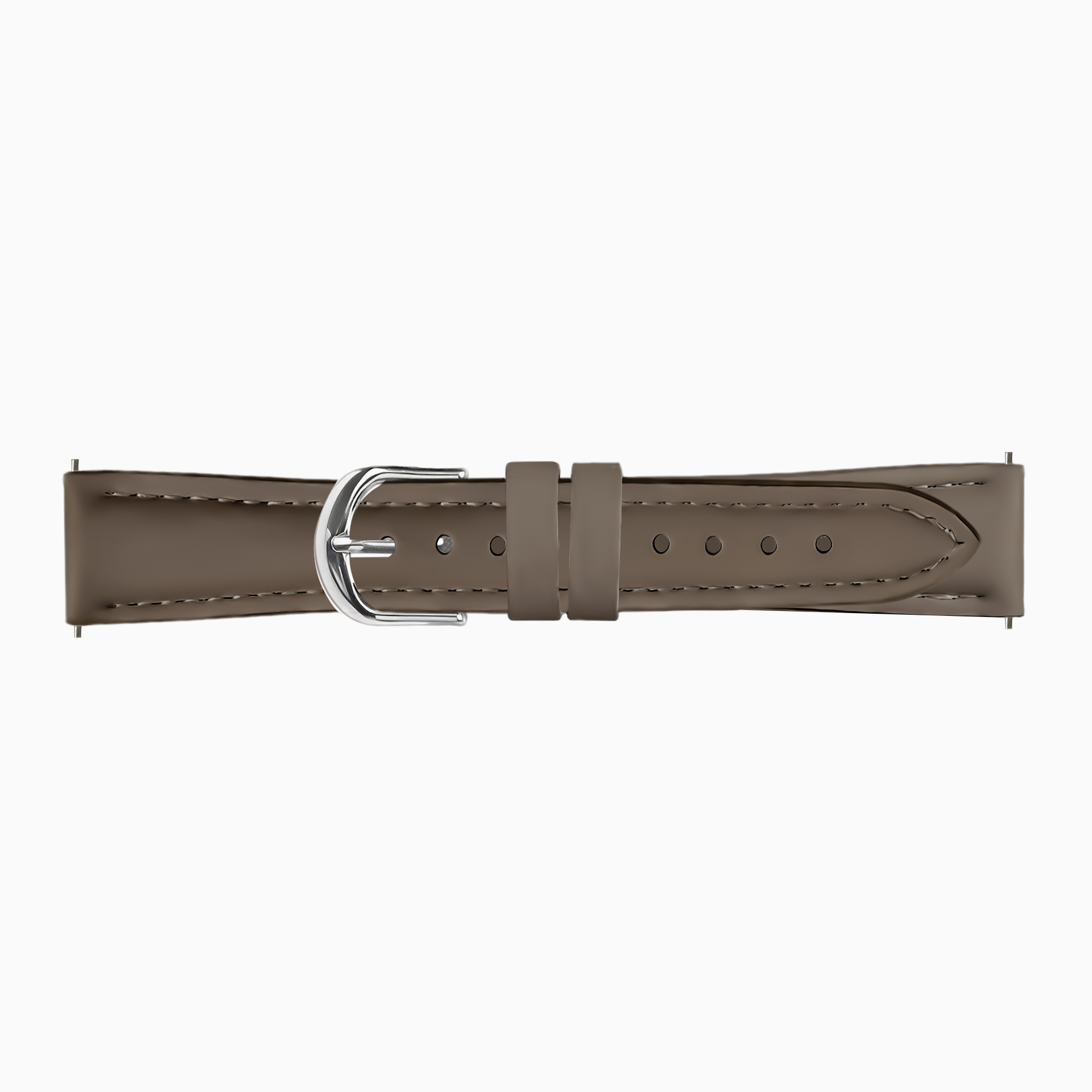 Samsung Galaxy Watch 7 - 40mm Slimfit Leather Strap (Dark Brown)