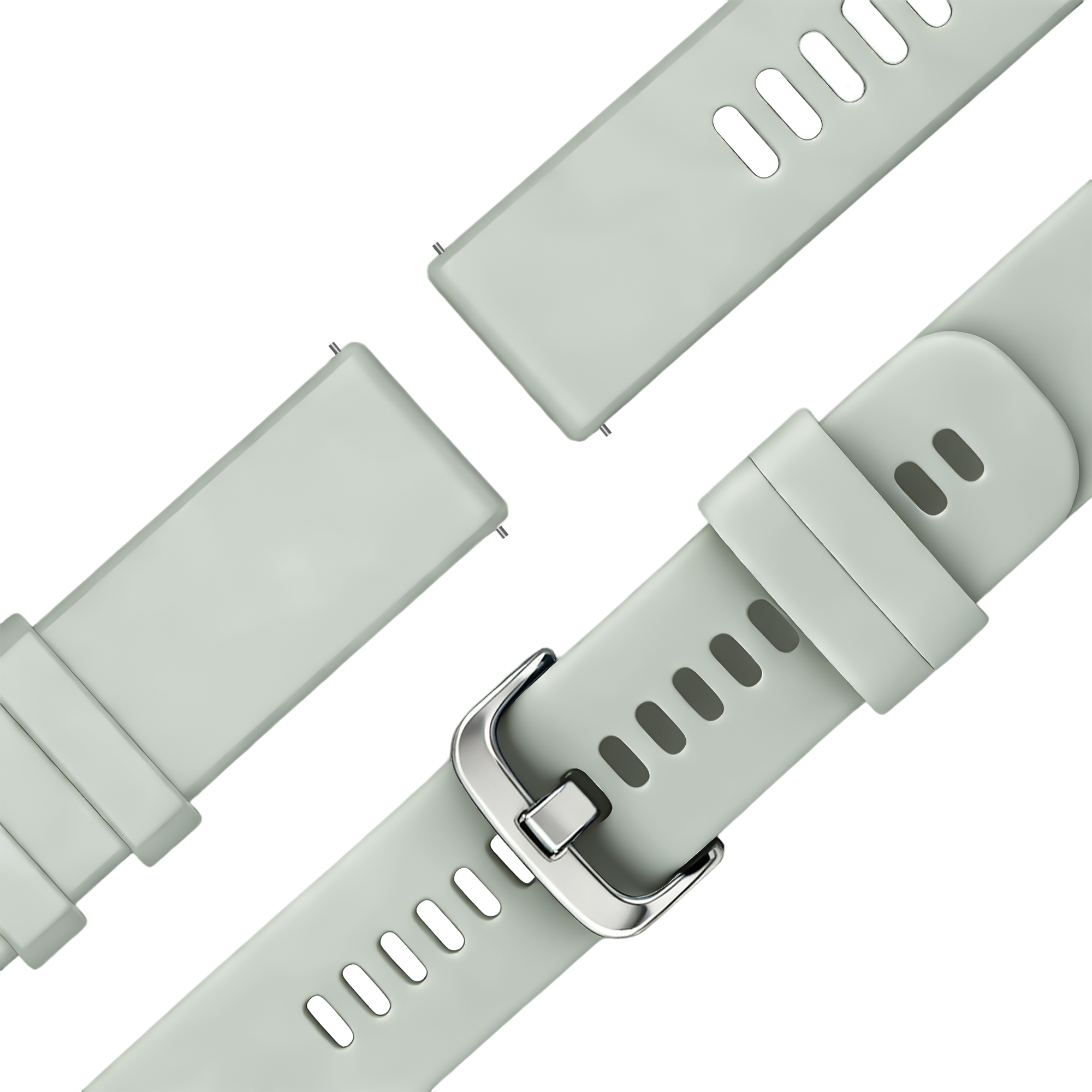 Bandz Correa silicona 'Classic' Garmin Forerunner 255s (verde claro)