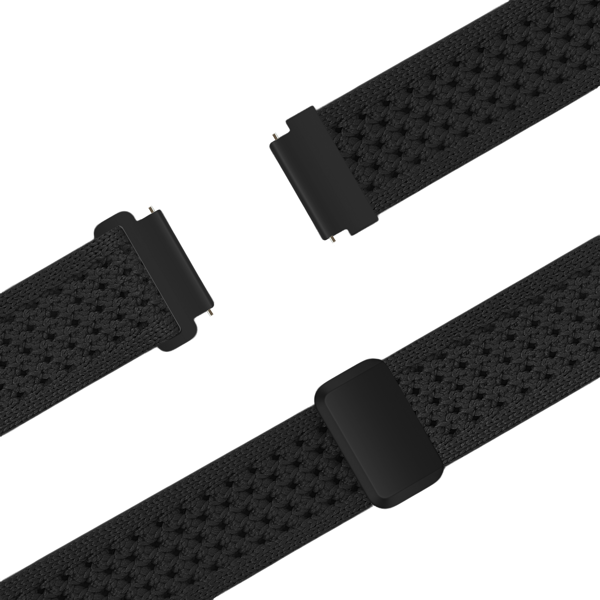 Bandz Amazfit GTR Mini Vintage Nylon Strap (Black)