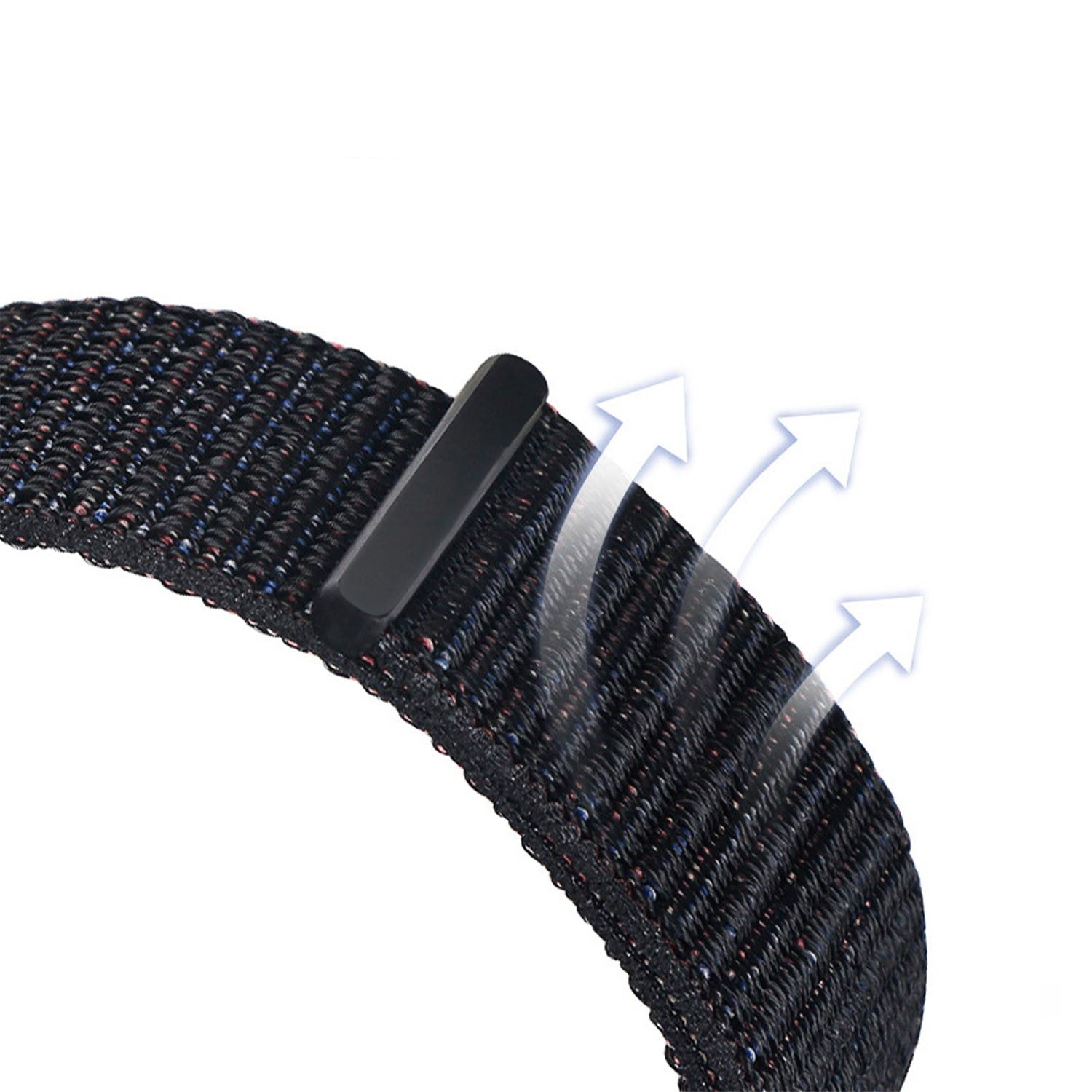 Correa nylon Google Pixel Watch 4 - 45mm (negro)