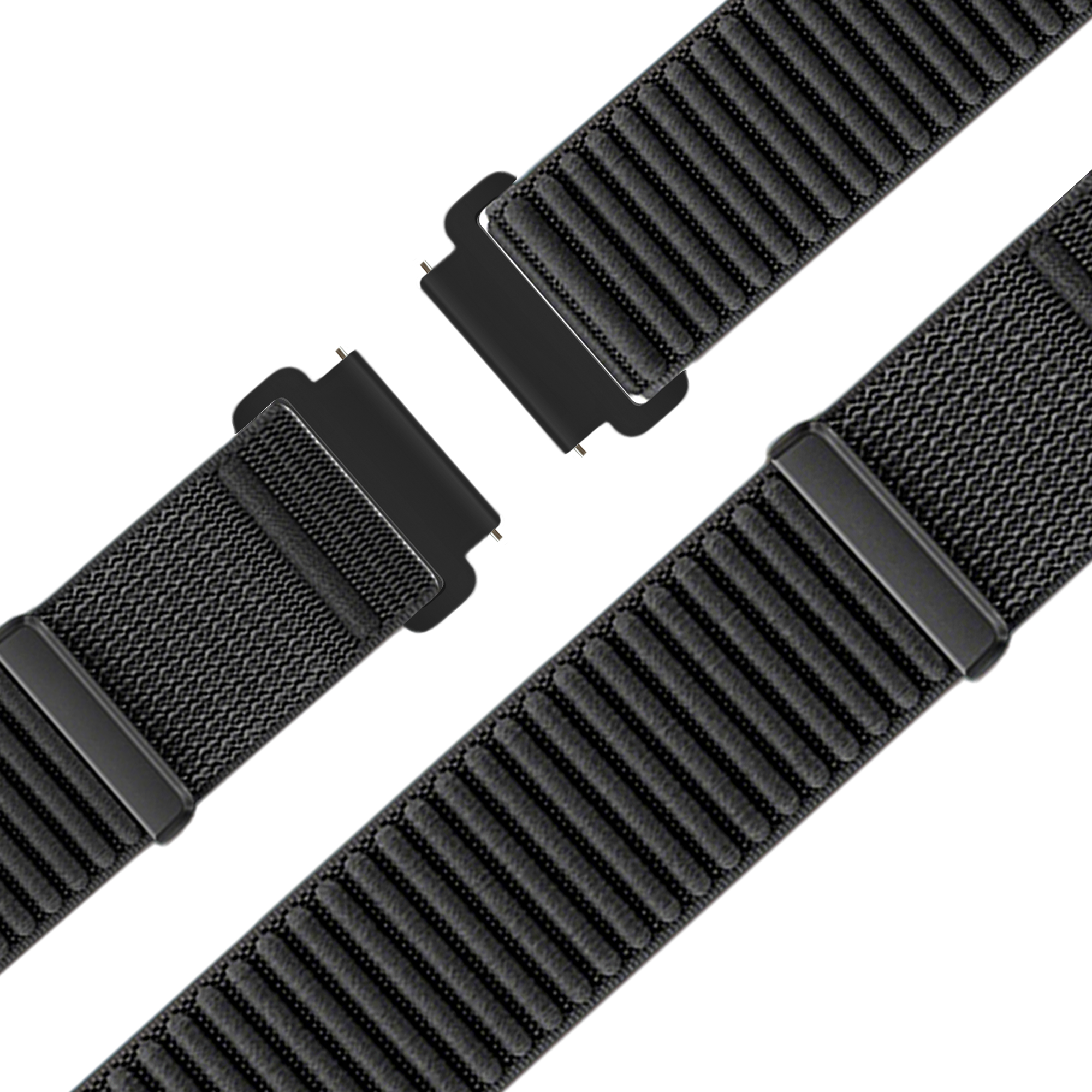 Bandz Correa nylon 'Wave' Garmin Approach S12 (negro)