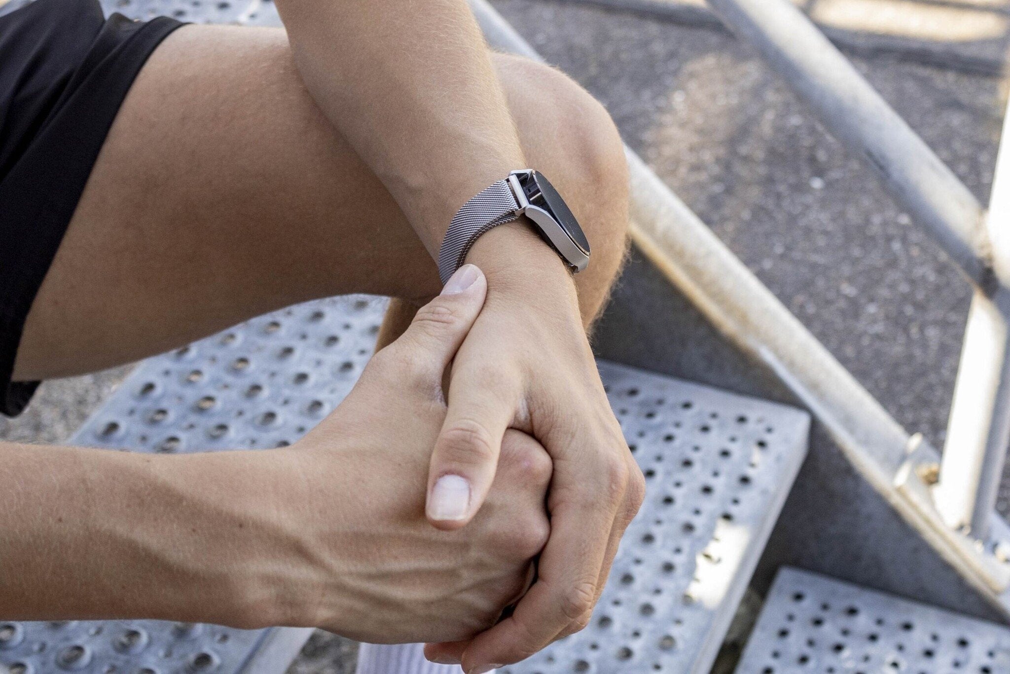 BALR Amazfit GTS 4 (mini) Milanese Strap (Silver)