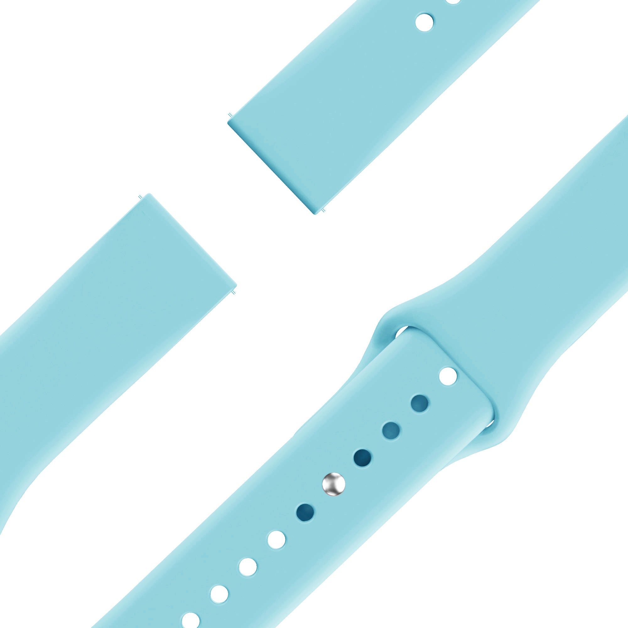 Bandz Garmin Approach S42 Sport Strap 'Deluxe' (Light Blue)