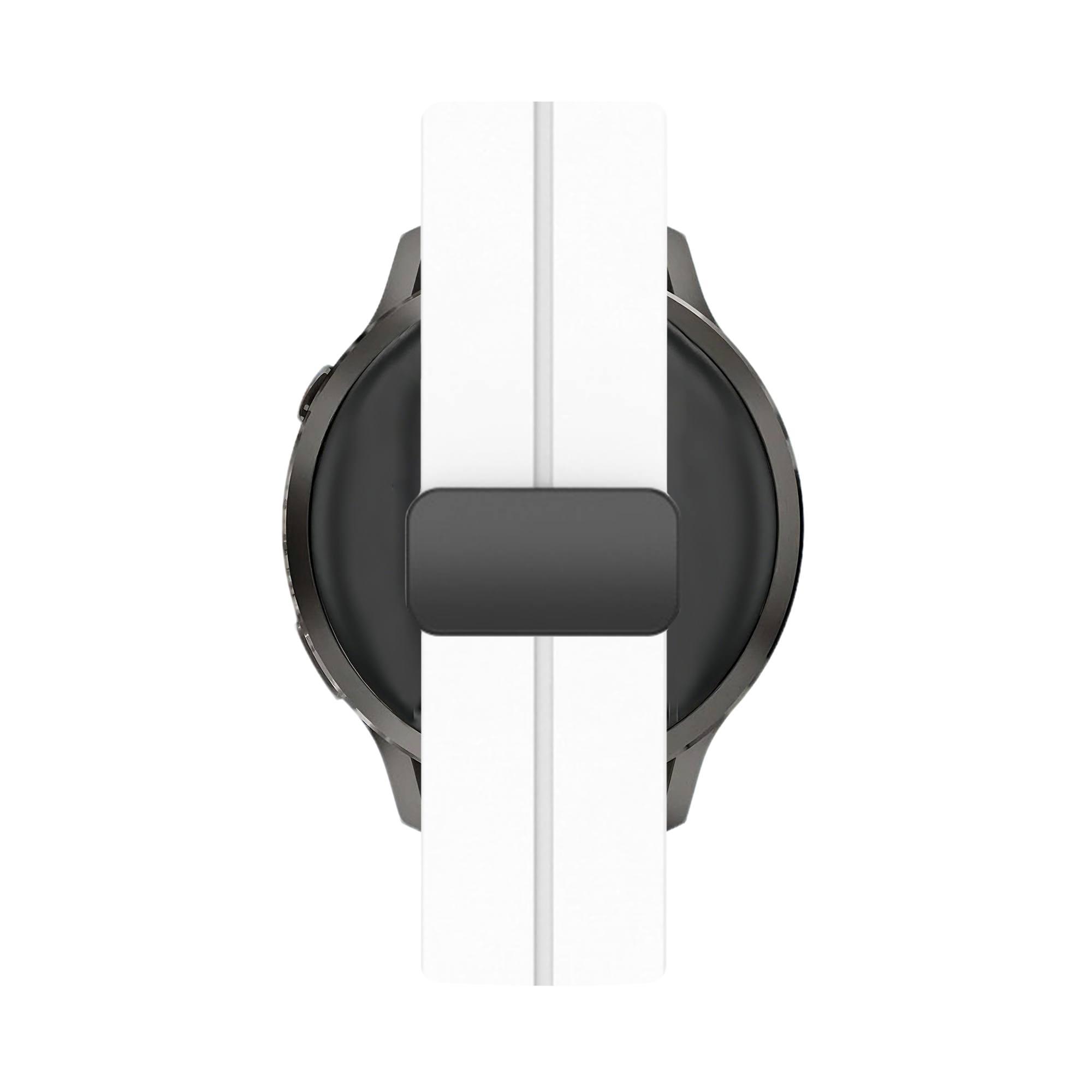 Bandz Garmin Approach S44 Silicone Strap with D-Buckle (White)