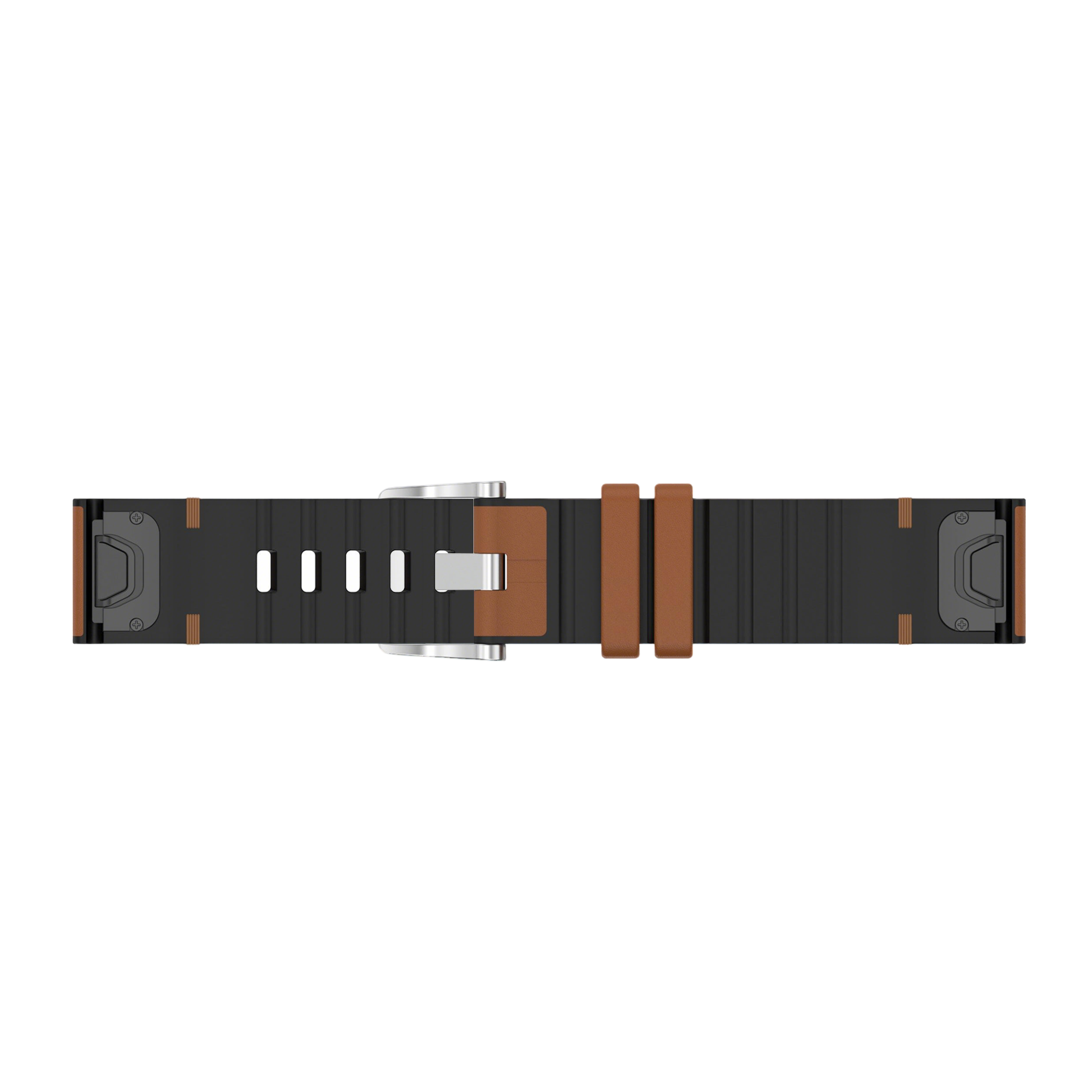 Garmin Tactix 7 Pro Leather Hybrid Strap (Brown)