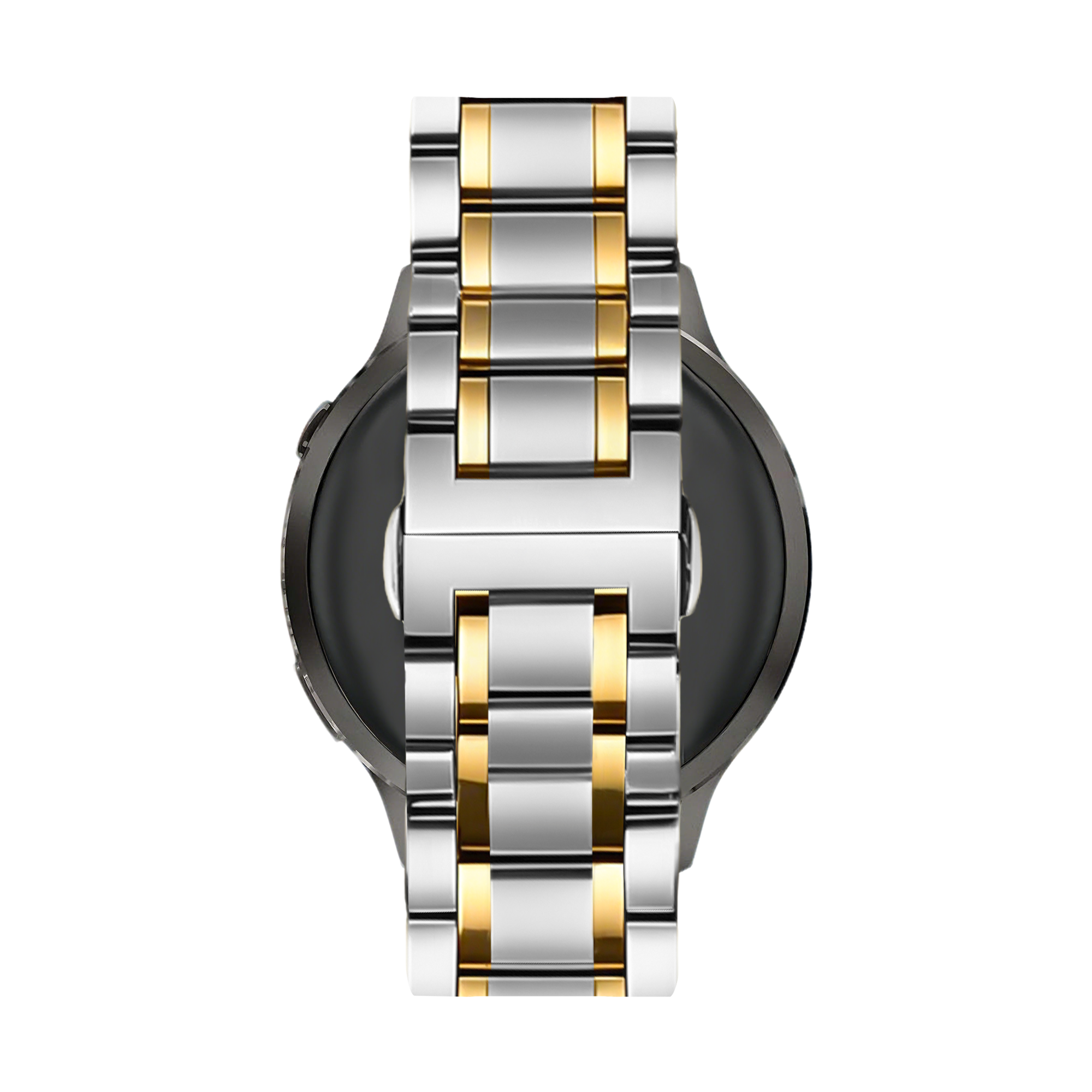 Bandz Correa acero con eslabones 'Deluxe' Garmin Bounce 2 (plata/oro)