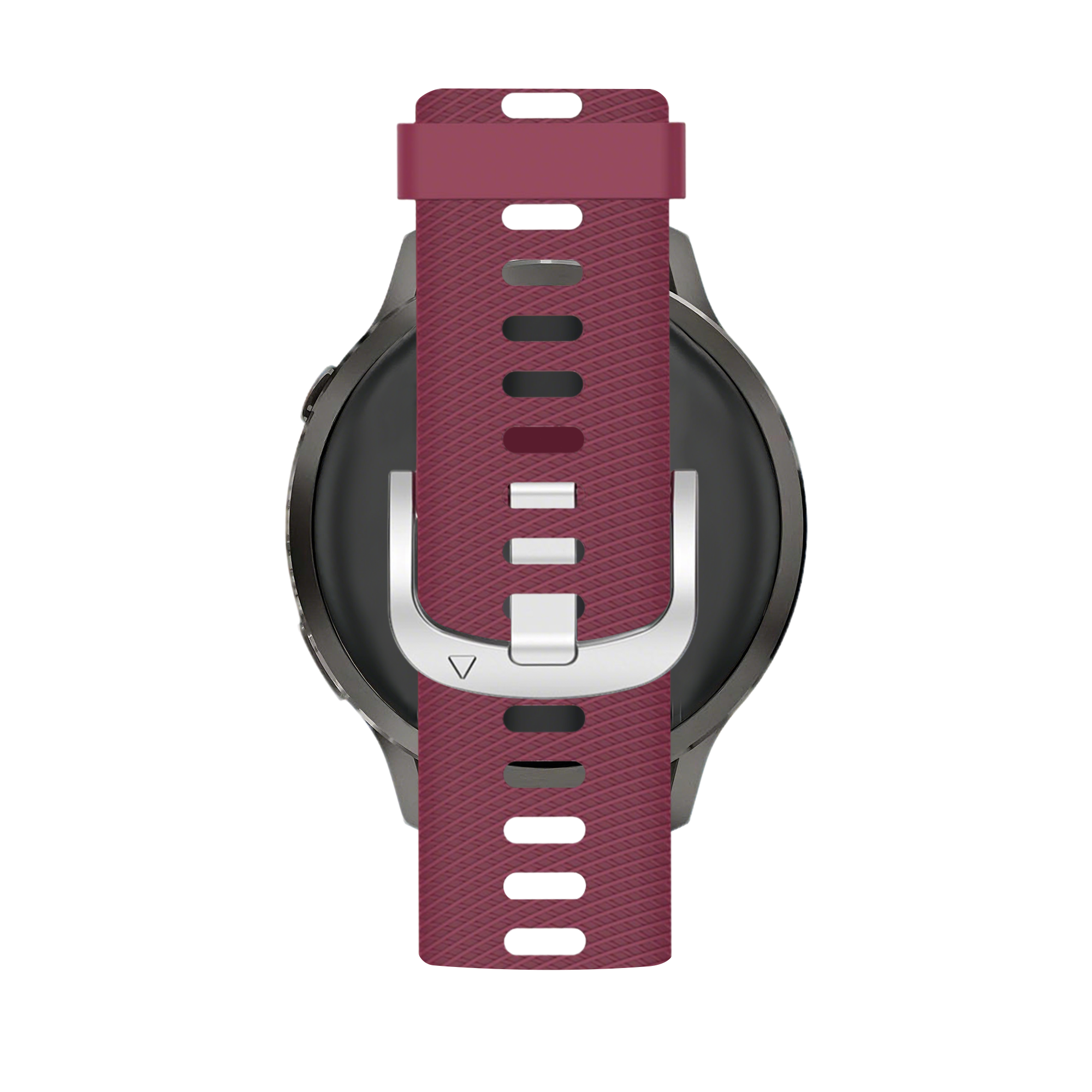 Bandz Correa silicona 'Deluxe' Garmin Venu 2s (rojo vino)