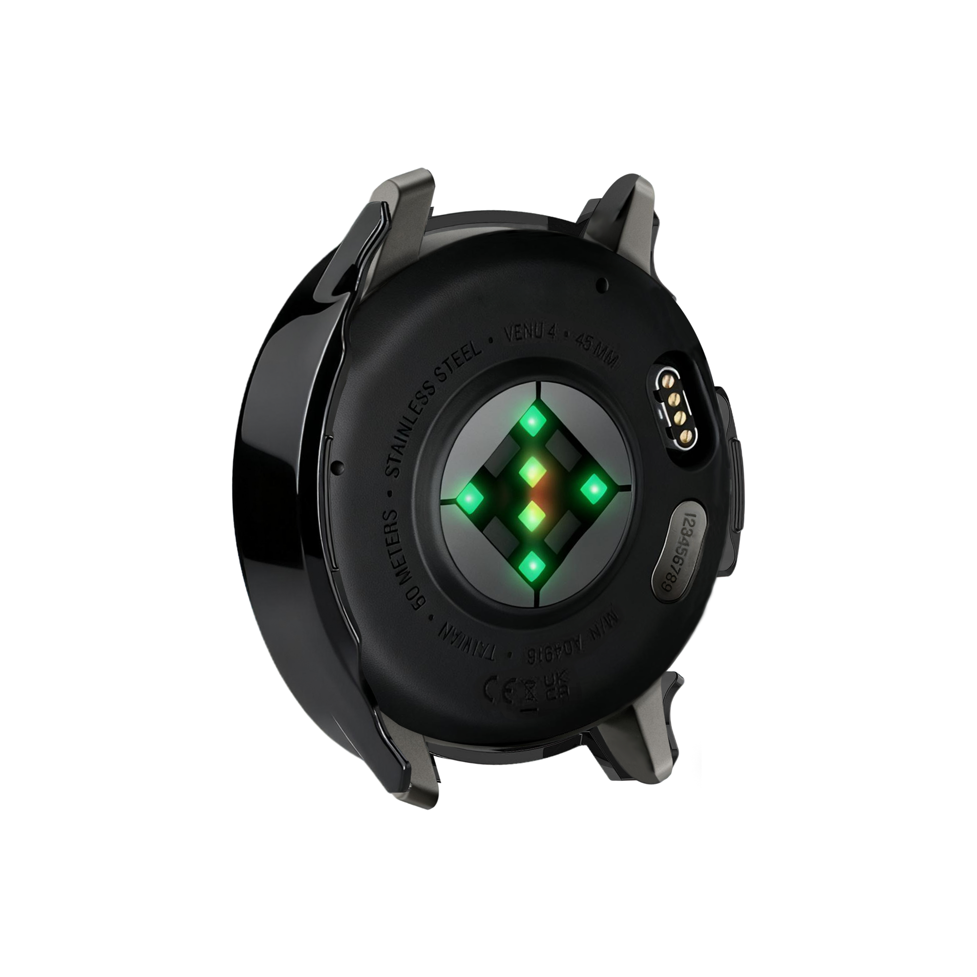 Bandz Garmin Venu 4 - 45mm PC Cover with Glass (Black)