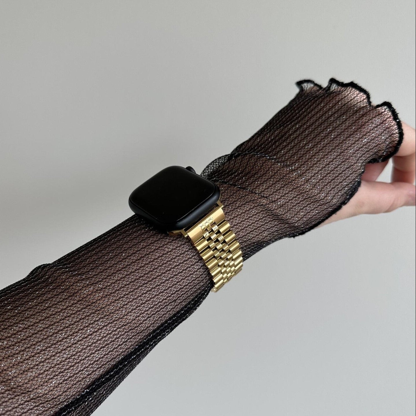 Correa acero Jubilee Apple Watch (dorado)