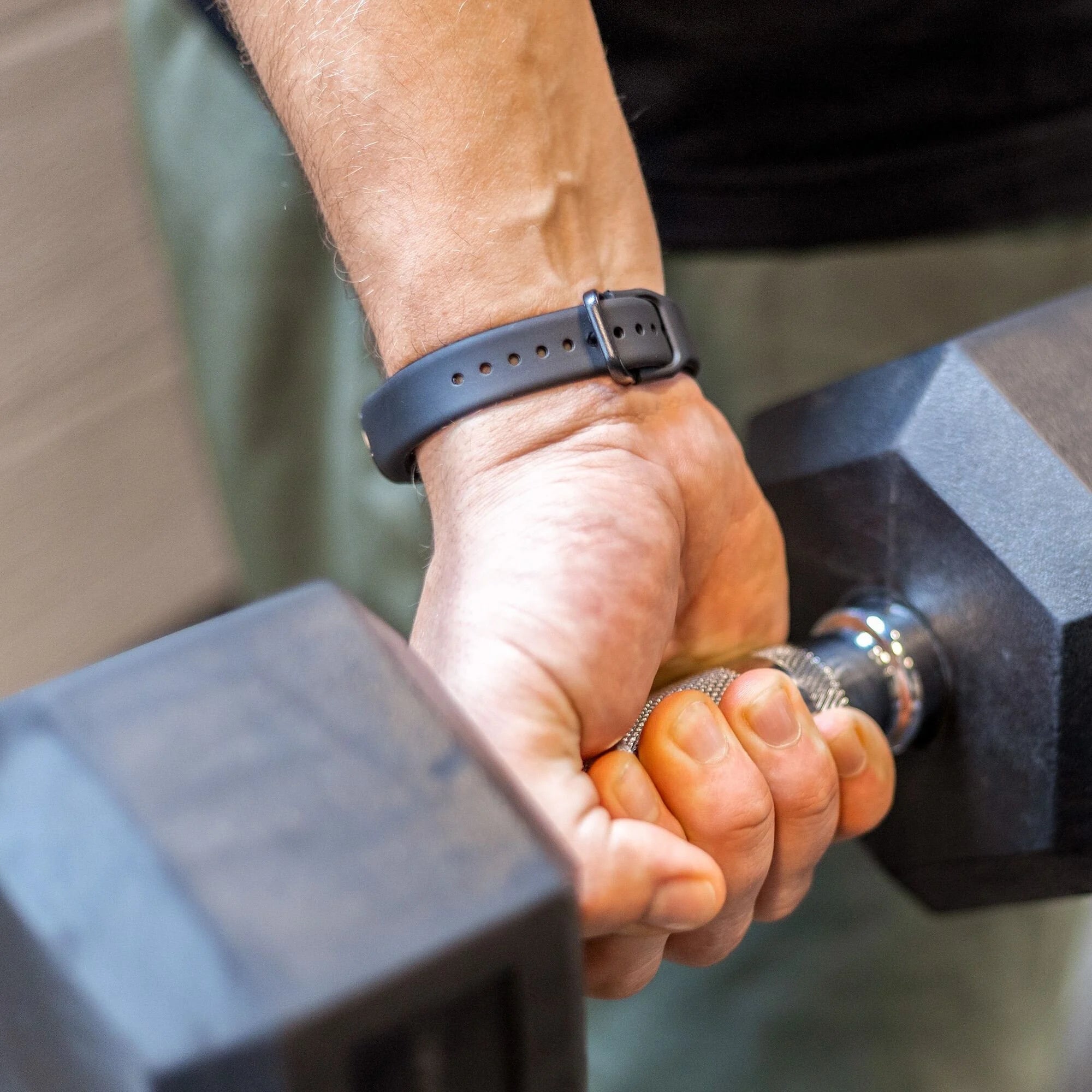 Correa silicona Samsung Galaxy Fit 2 (negra)