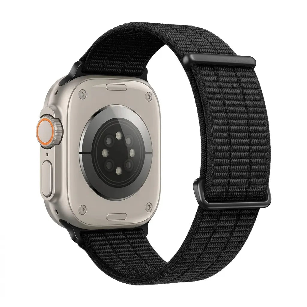 Correa nylon air Apple Watch (negro)