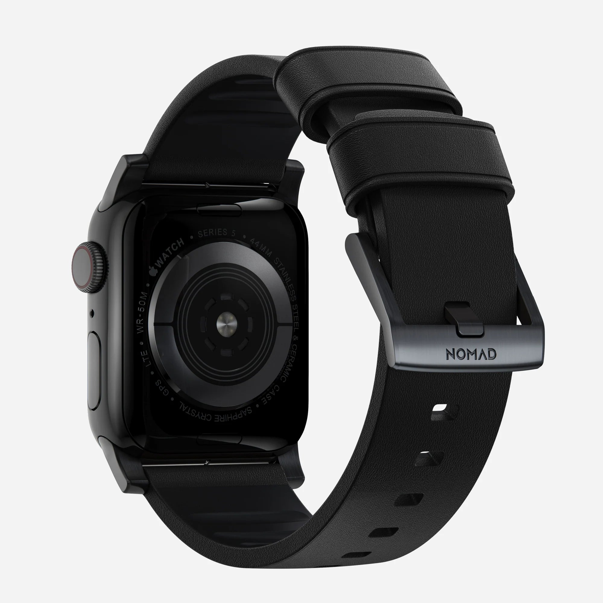 Nomad Correa hibrida Apple Watch Active Pro (negro)