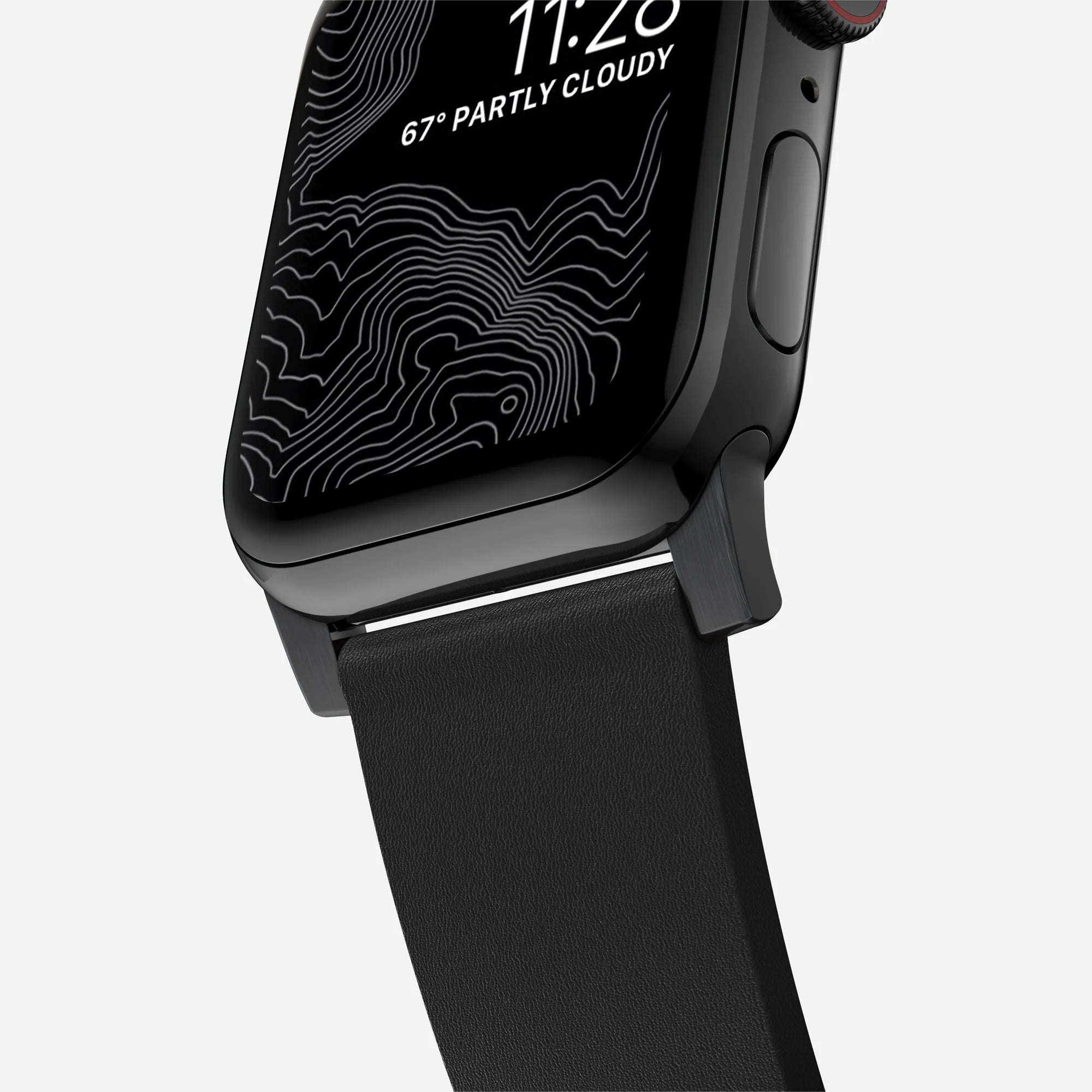 Nomad Correa hibrida Apple Watch Active Pro (negro)