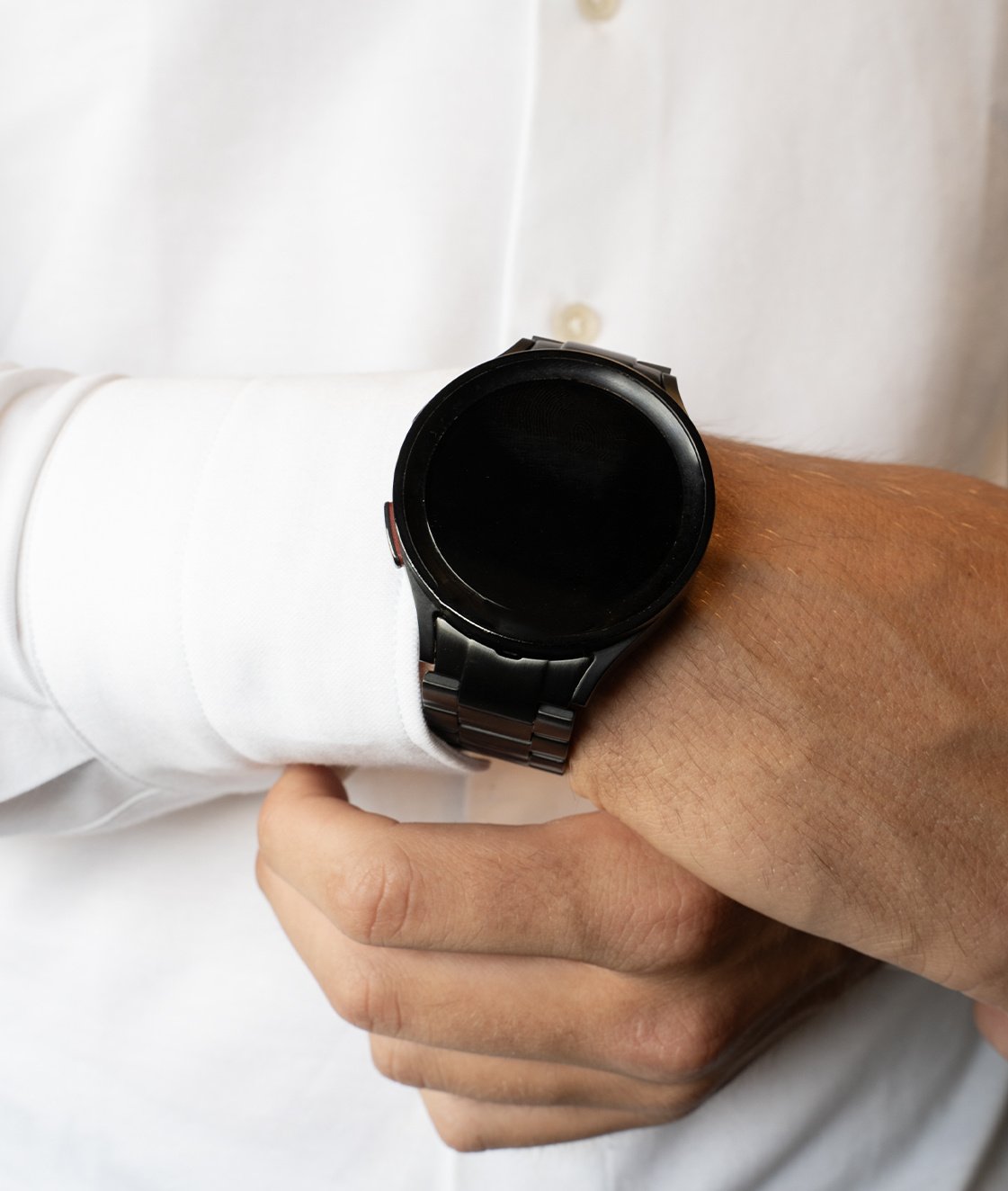 Correa acero Honor Magic Watch 2 (negro)