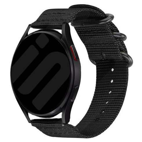 Correa nylon con hebilla Suunto Run (S) (negro)