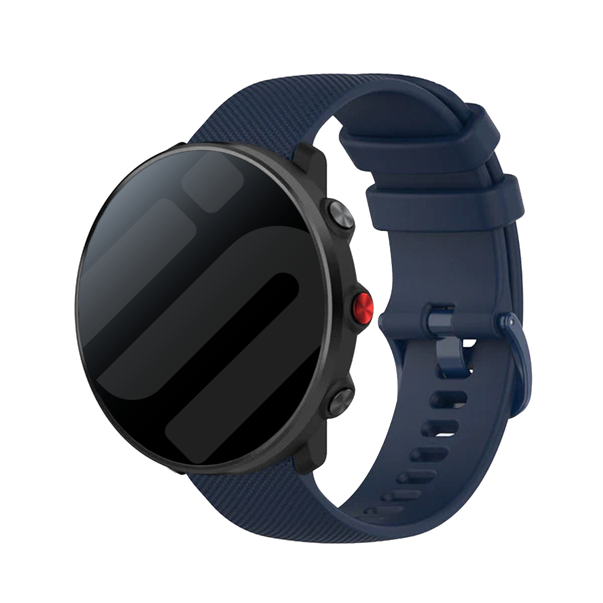 Polar Vantage M Silicone Strap (Dark Blue)